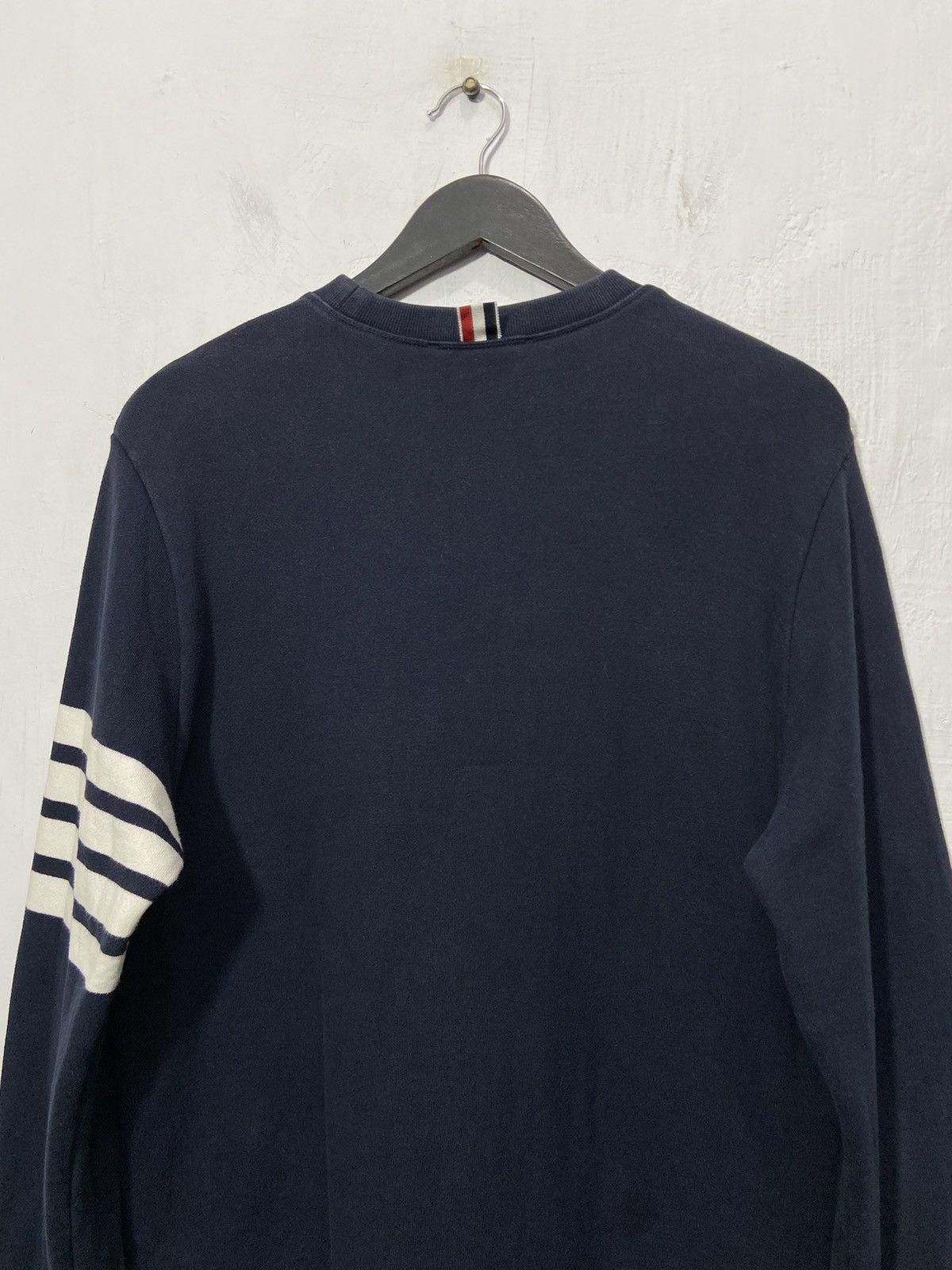 Thom Browne Thom Browne - 4 Bar Loopback Sweatshirt Size US L / EU 52-54 / 3 - 15 Thumbnail