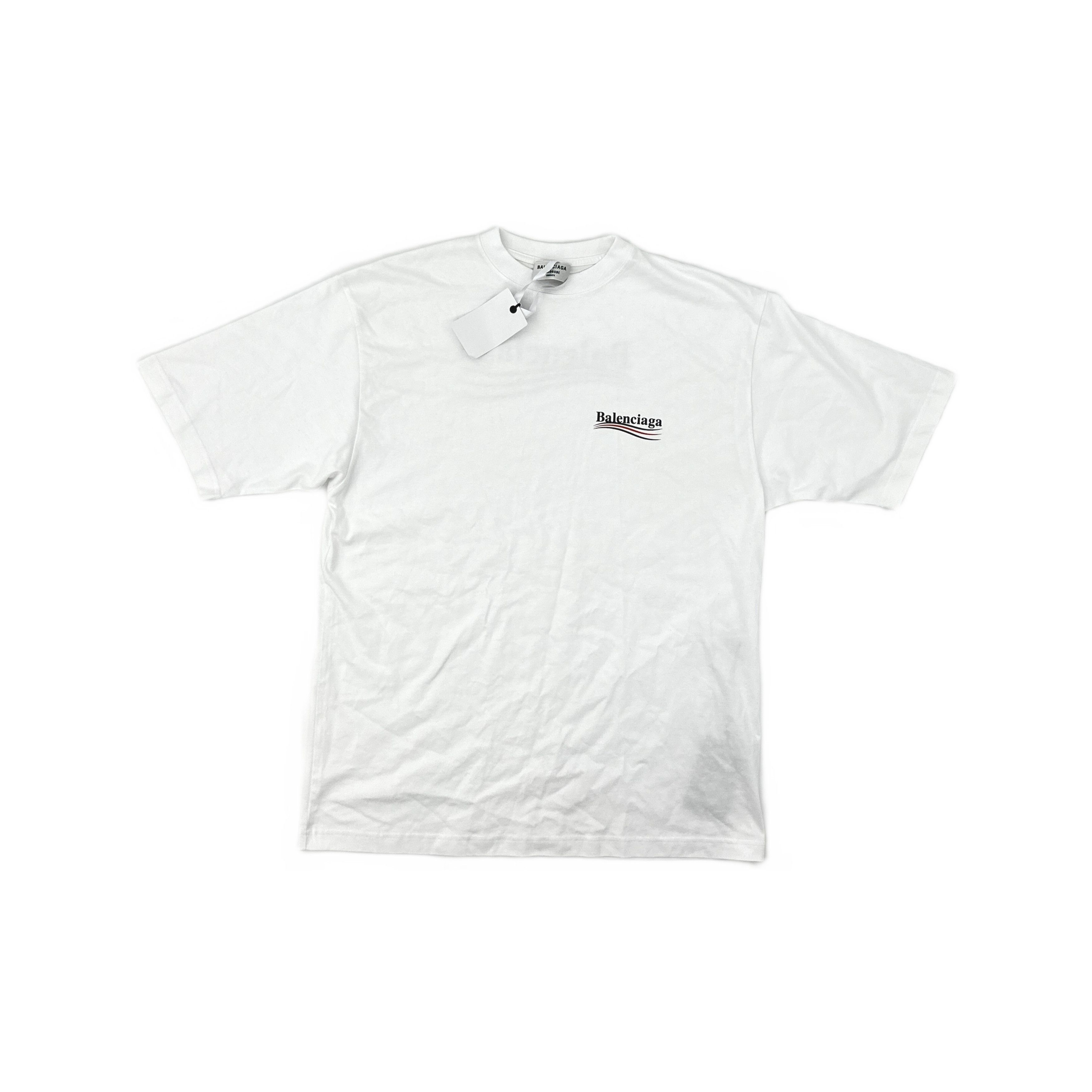 Balenciaga Balenciaga Political Campaign T-Shirt White Size XS Size US XS / EU 42 / 0 - 1 Thumbnail