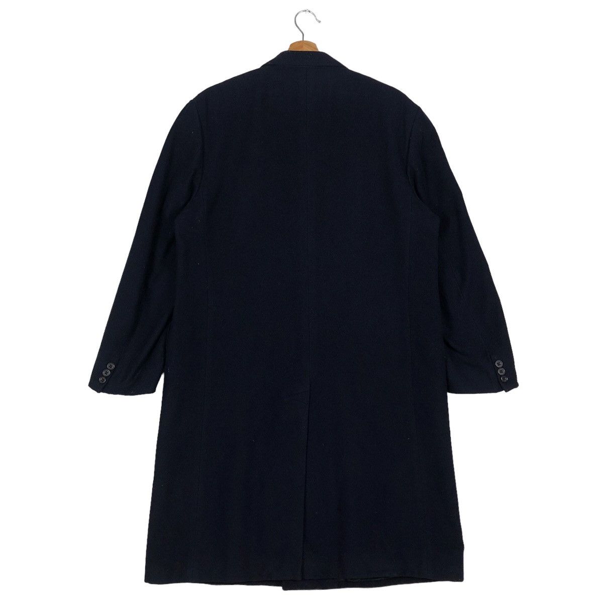Vintage 🔥Rich Royal Blue - Fly Long Jacket Wool Aquascutum England Size US M / EU 48-50 / 2 - 7 Thumbnail