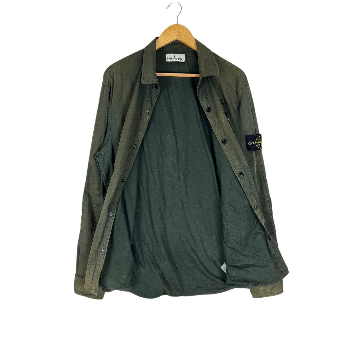 Stone Island 🔥STONE ISLAND SUN FADED SNAP BUTTON JACKET Size US XL / EU 56 / 4 - 14 Thumbnail