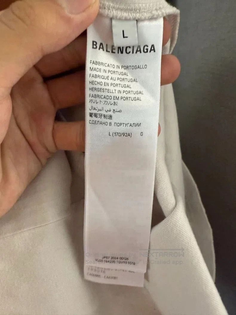 Balenciaga Balenciaga Statue of Liberty White Tee L. Size US L / EU 52-54 / 3 - 4 Thumbnail