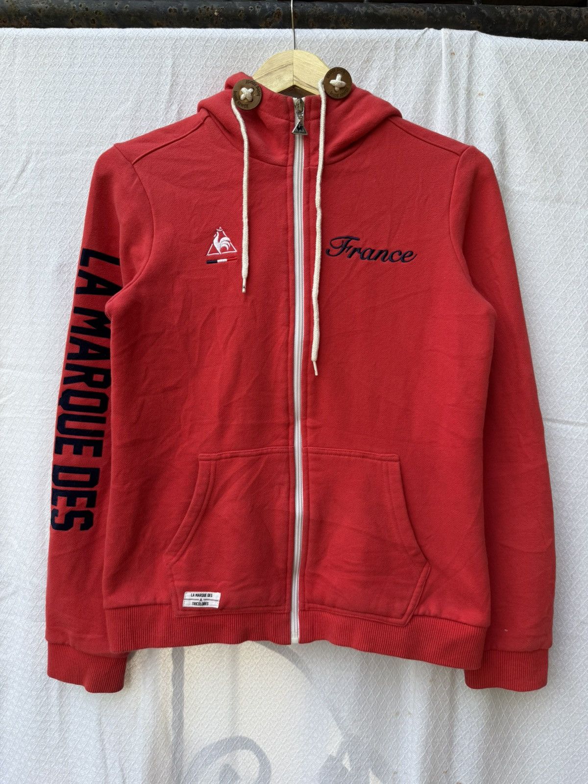 Le Coq Sportif Le coq sportif sweatshirt zipper hoodie Size US S / EU 44-46 / 1 - 1 Thumbnail