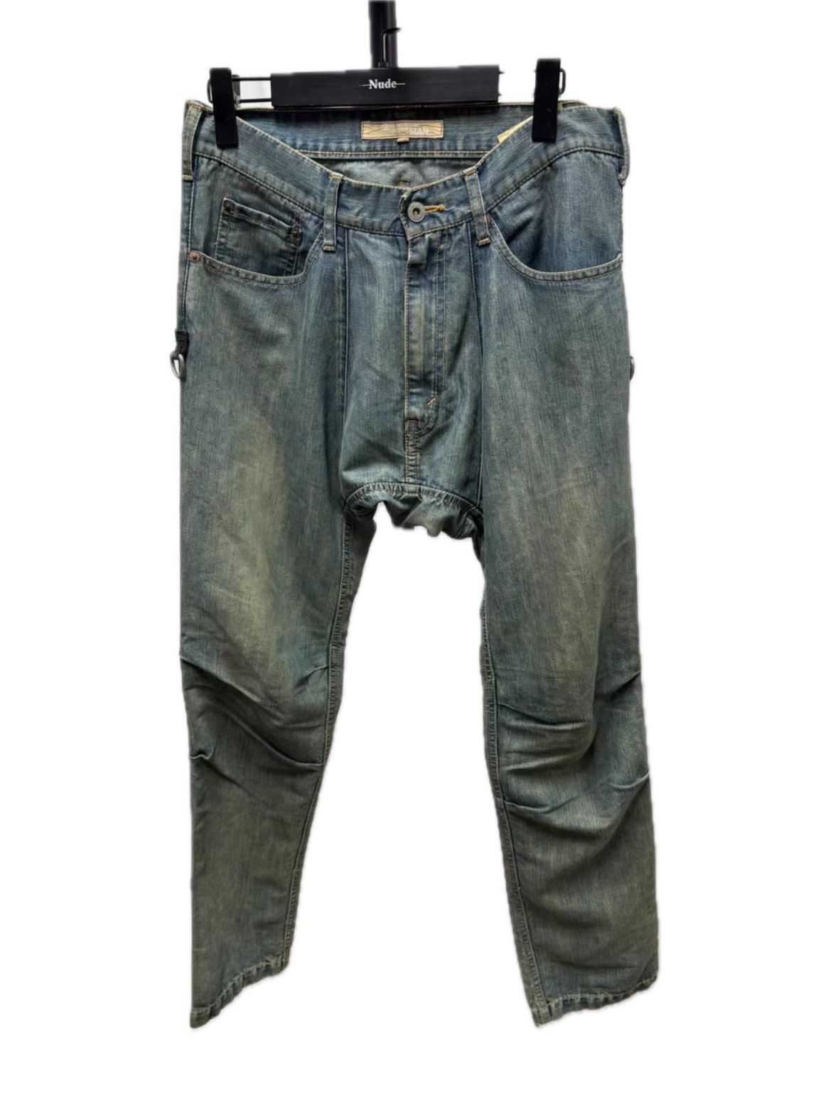 Junya Watanabe Junya Watanabe Washed Harem Jeans Size US 32 / EU 48 - 1 Thumbnail