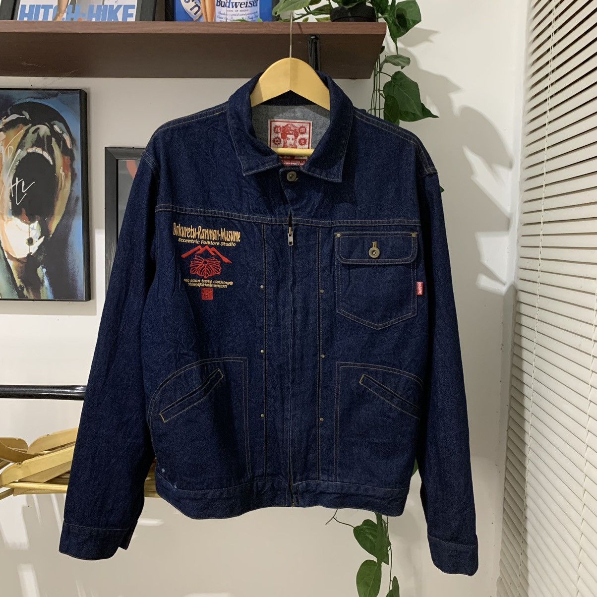 Japanese Brand × Vintage Neo Asian Taste Blue Bell 1960’s MJ Trucker Denim Jacket Size US XL / EU 56 / 4 - 1 Thumbnail
