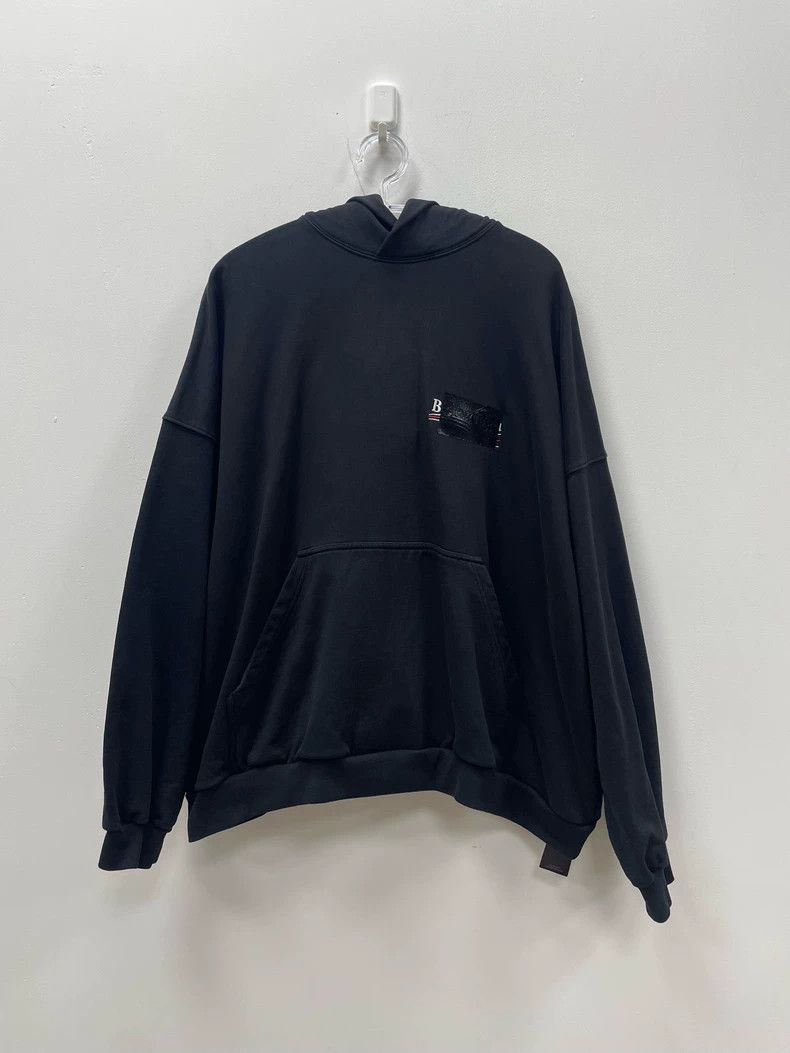 Balenciaga Balenciaga Tape coke hoodie Size US S / EU 44-46 / 1 - 1 Thumbnail