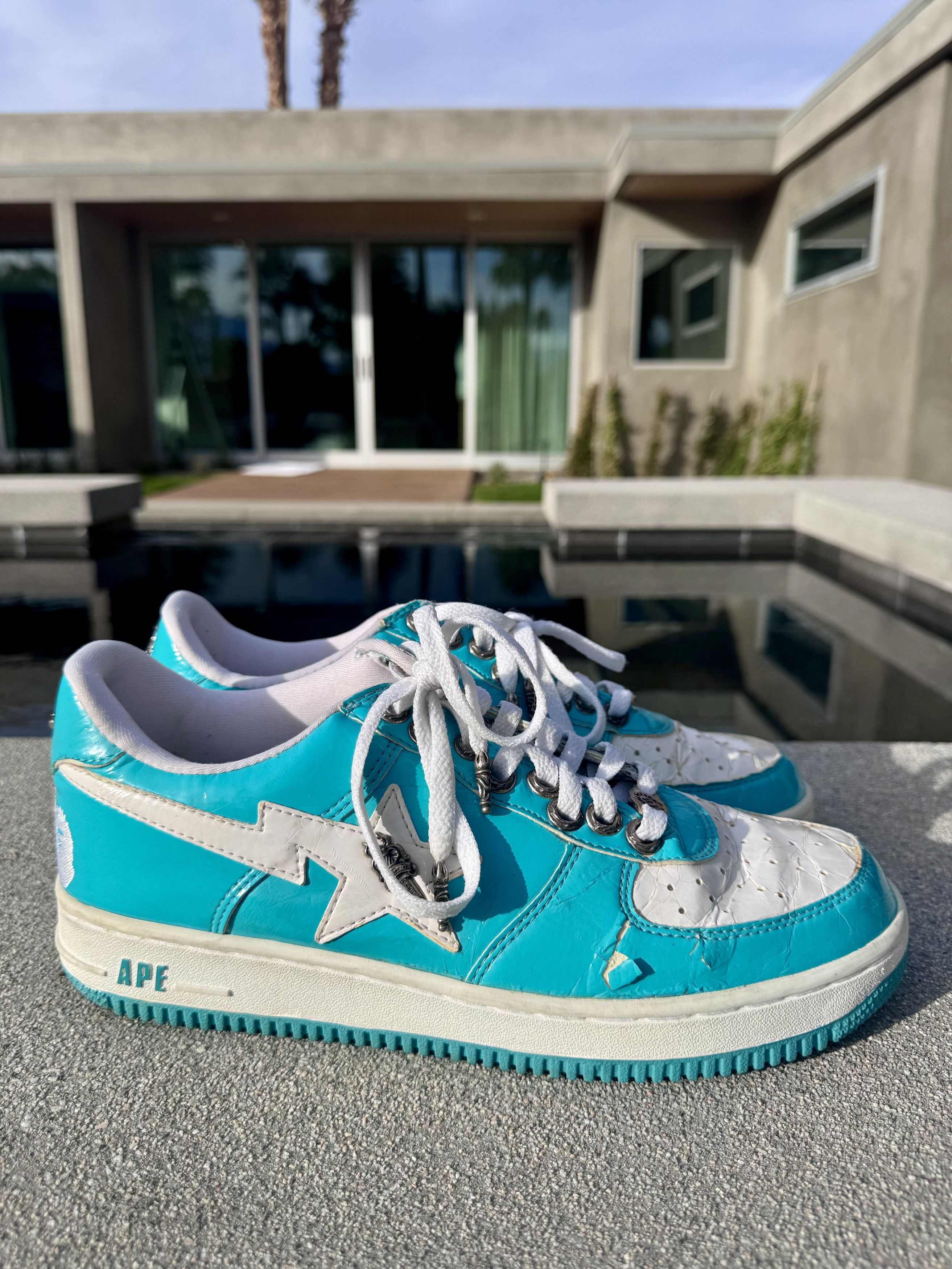Bape × Chrome Hearts Bathing Ape Bapesta NYC Chrome Hearts Size US 11 / EU 44 - 1 Thumbnail