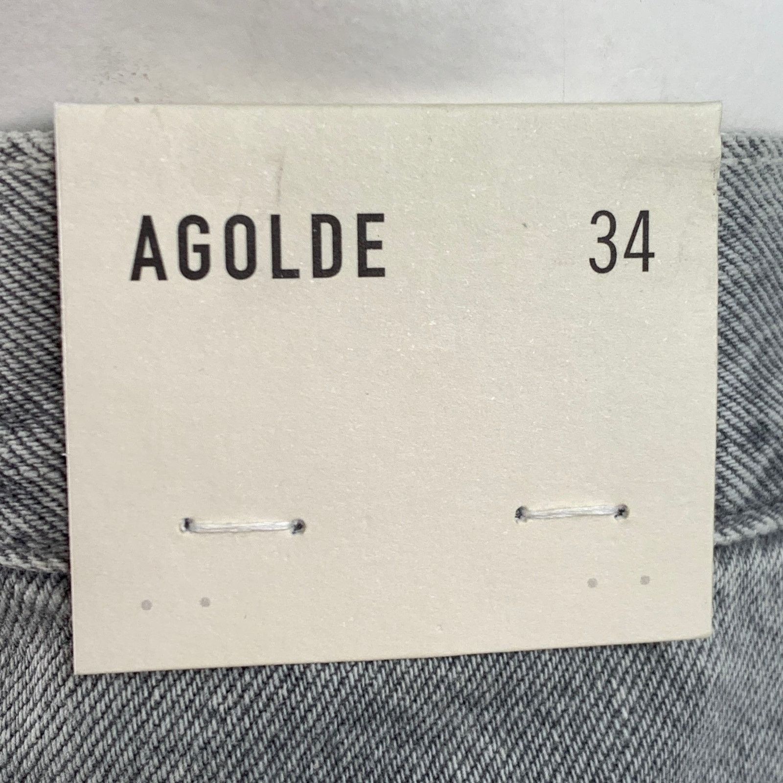 Agolde AGOLDE Size 34 Rex Grey Cotton Denim Cargo Shorts Size US 34 / EU 50 - 3 Thumbnail