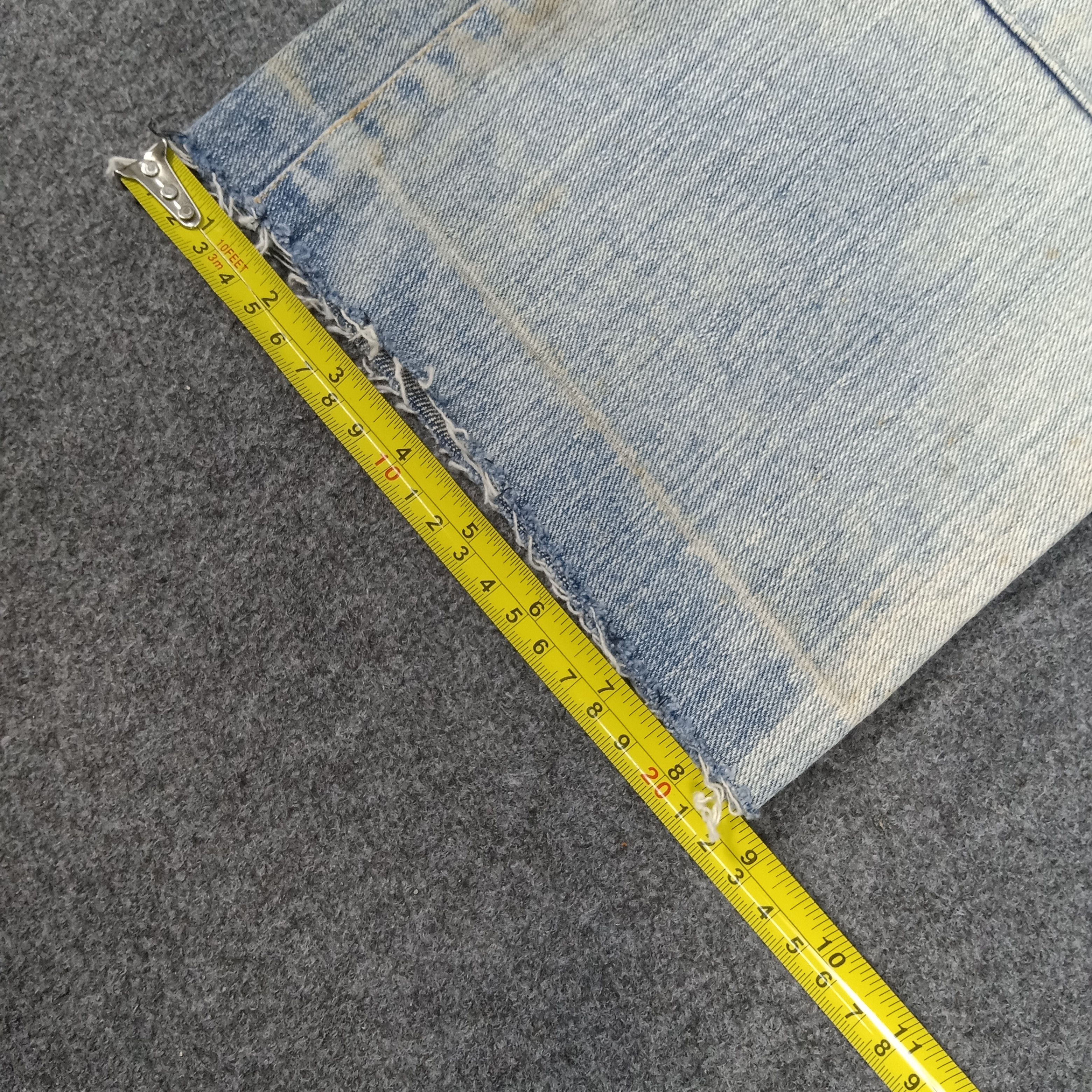 Vintage Satisfy Private Brand Distressed Patches Denim Jean Size US 30 / EU 46 - 14 Thumbnail