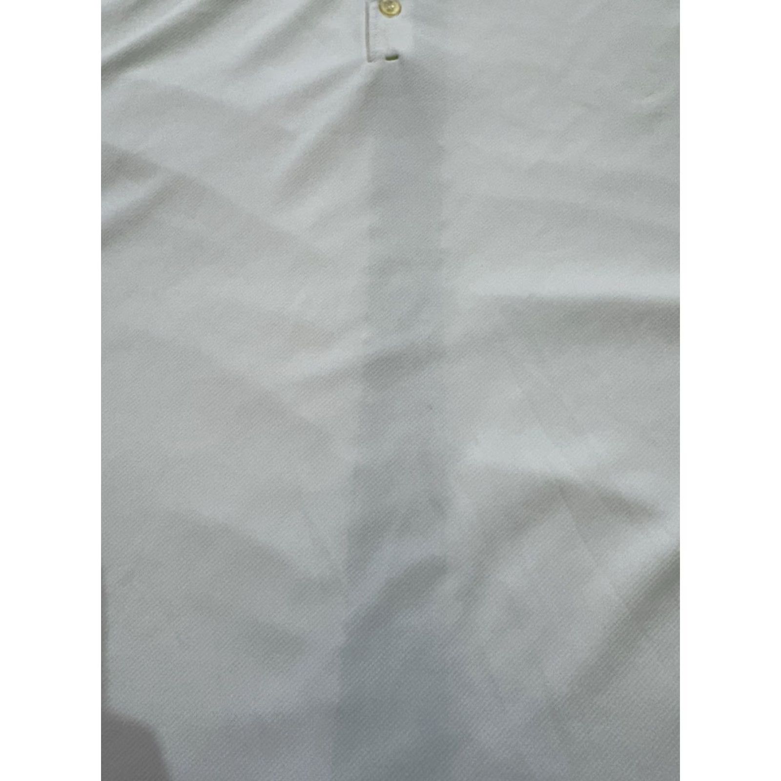 Nike VINTAGE Nike Tennis Polo Shirt White Green 335924-100 Federer Agassi Style Sz L Mens Shirt White Green Nike Tennis Polo 335924-100 Vintage L Mens Size US L / EU 52-54 / 3 - 7 Thumbnail