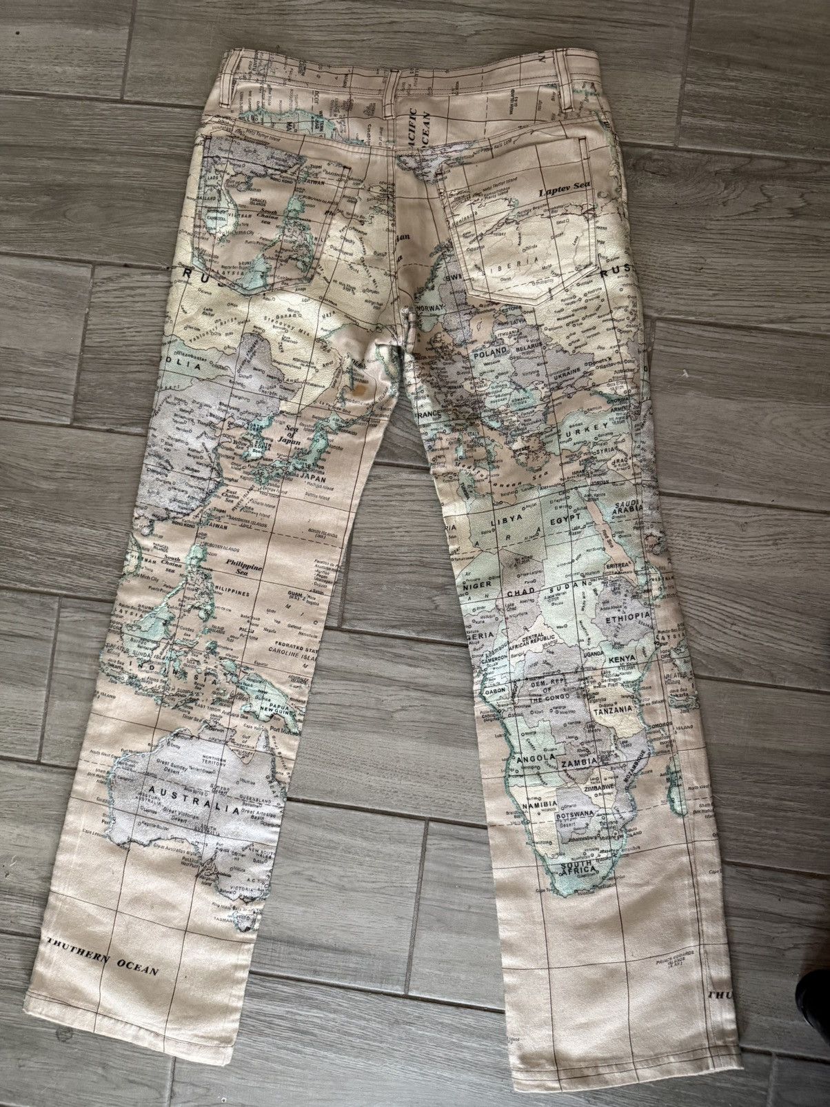 Pleats Please Issey Miyake RARE Issey Miyake Pleats Please Map Pants Size US 32 / EU 48 - 5 Thumbnail