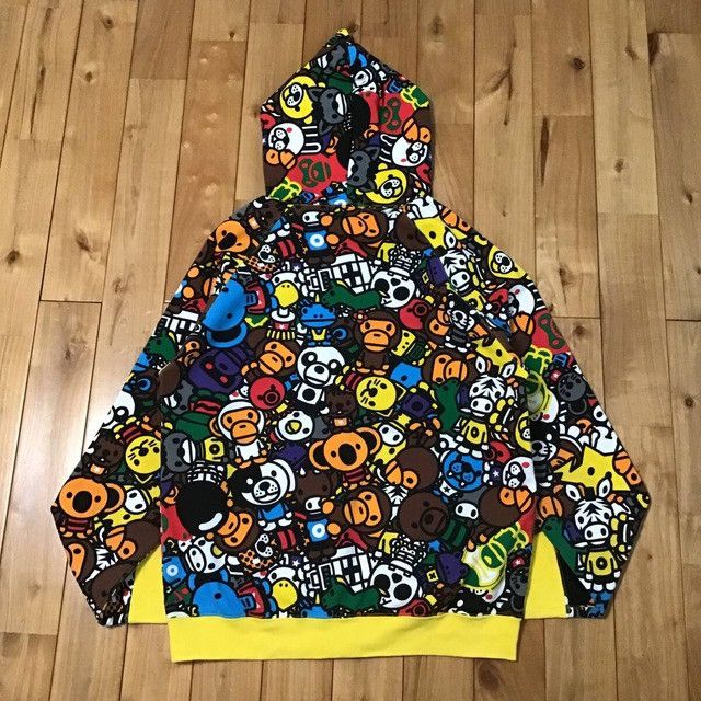 Bape BAPE Animal Safari Milo full zip hoodie a bathing ape NIGO Size US M / EU 48-50 / 2 - 3 Thumbnail