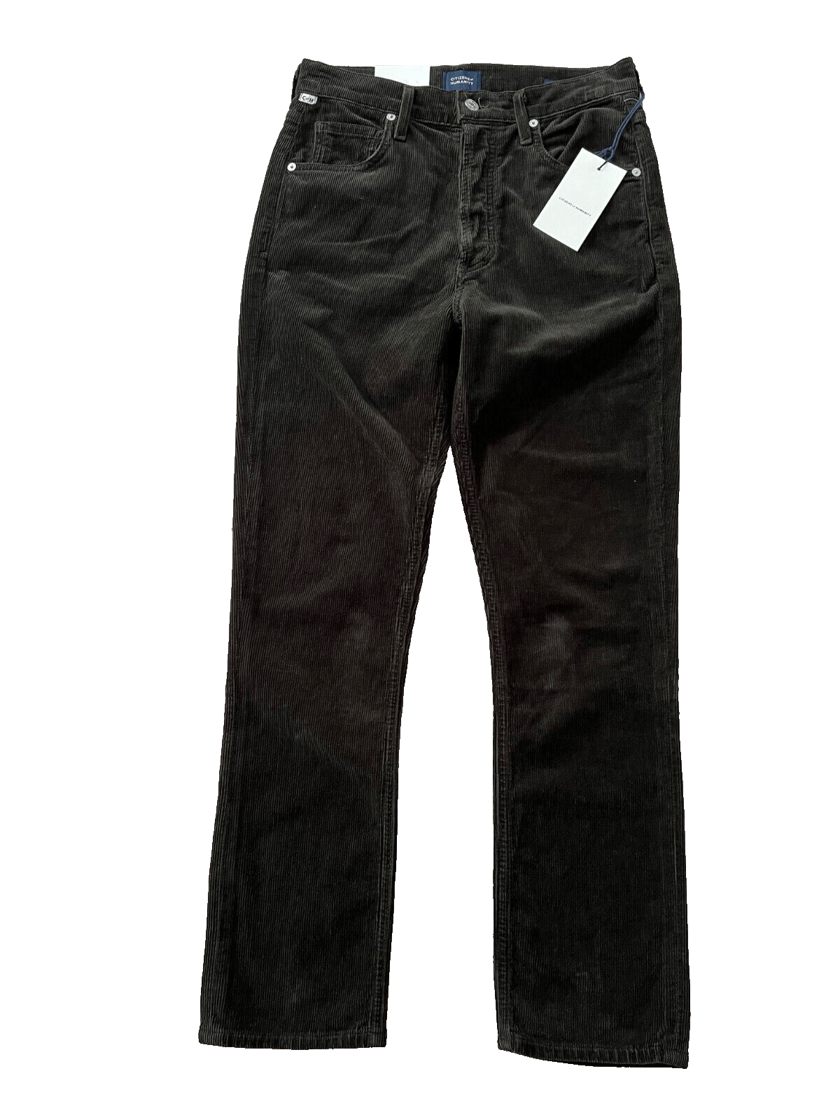 Citizens Of Humanity Citizens of Humanity Jolene Corduroy Jeans Kelp ( 26 ) Size 26" / US 2 / IT 38 - 3 Thumbnail