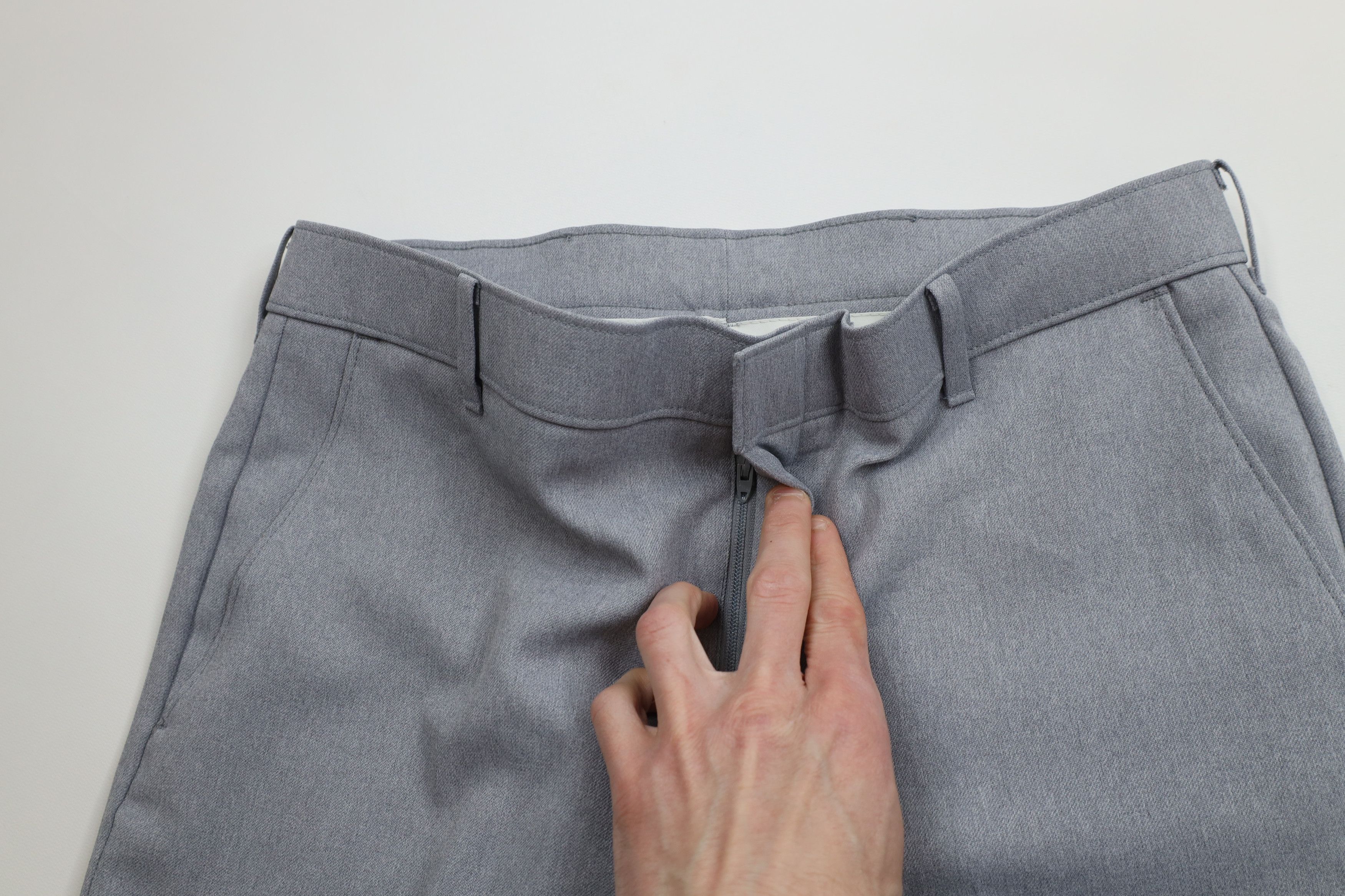 Levi's × Vintage Vintage 70s Levis Wide Leg Chino Pants Heather Gray USA Size US 32 / EU 48 - 7 Thumbnail