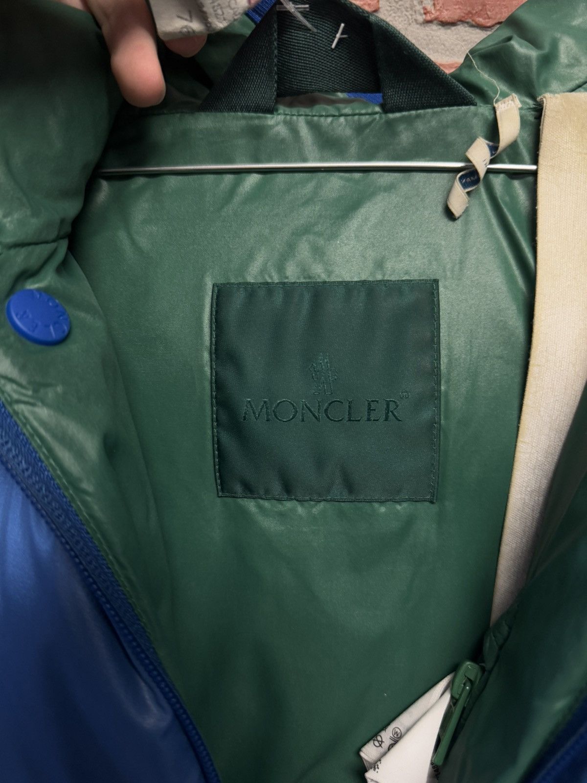 Moncler Moncler Suginami Giubbotti Men Size (2) Blue Green $1770 Size US M / EU 48-50 / 2 - 9 Thumbnail