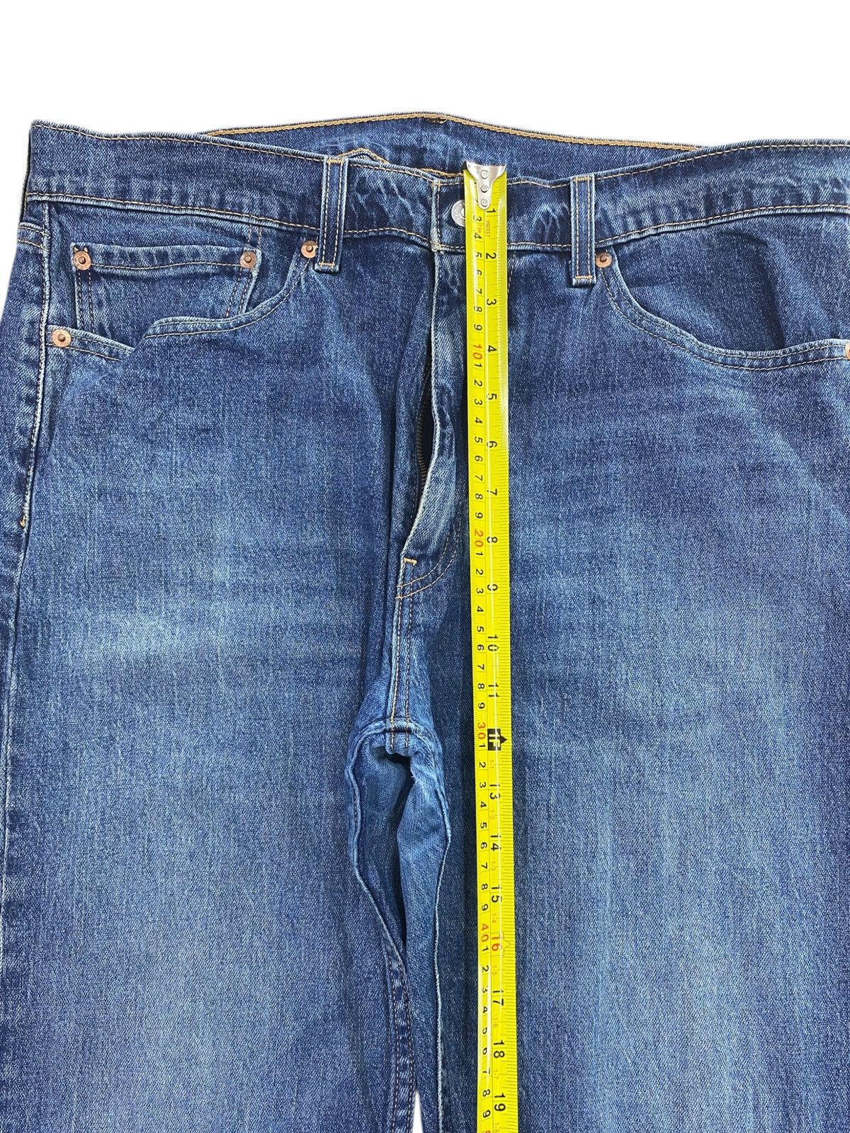 Levi's Levi’s Acid Blue Faded Wash Style Loose Jeans Size US 34 / EU 50 - 6 Thumbnail