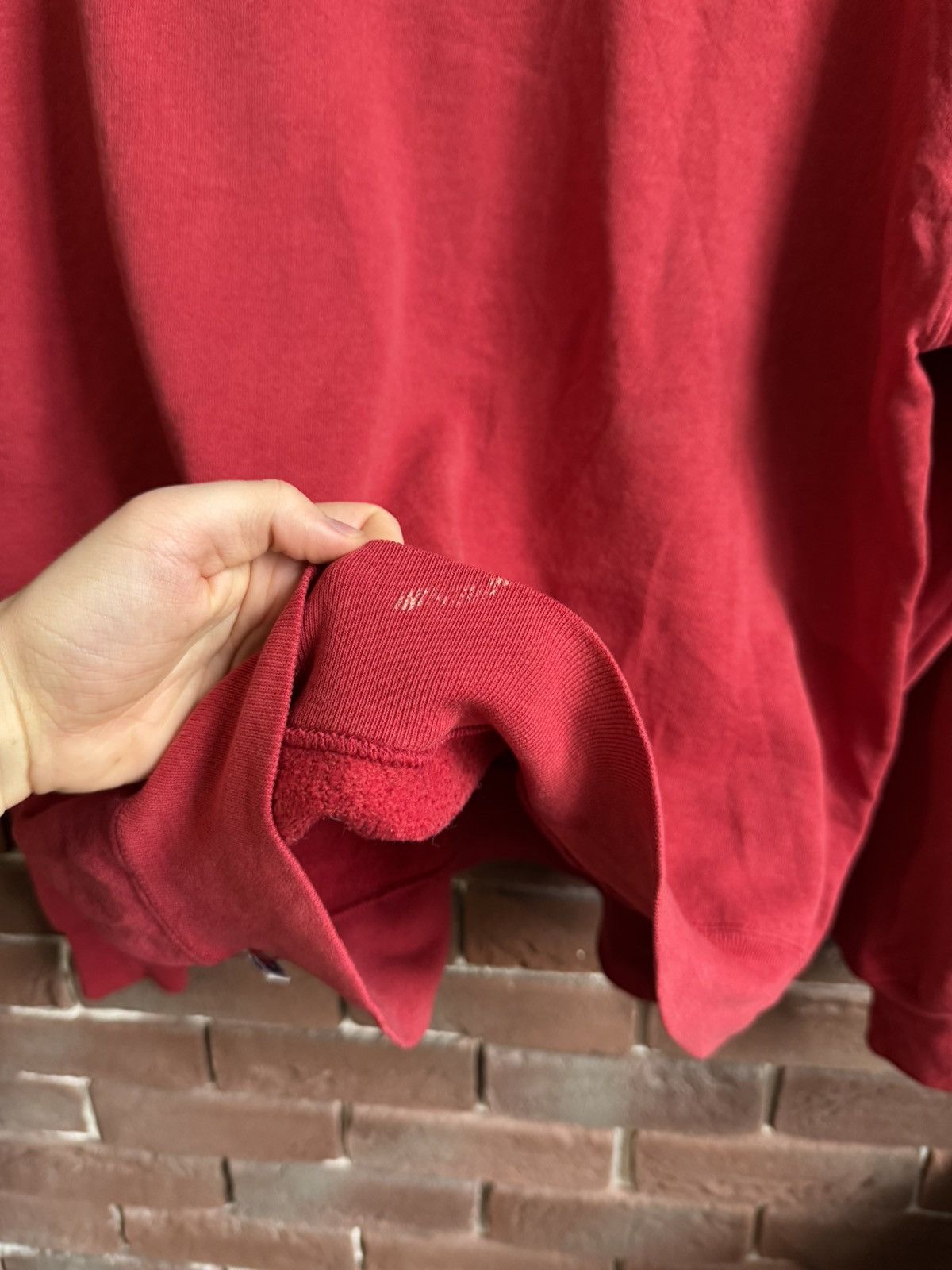 Russell Athletic Vintage University of Stanford Distressed Crewneck Red Rare Size US XL / EU 56 / 4 - 10 Thumbnail