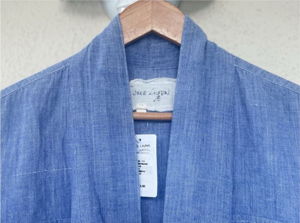 Greg Lauren Greg Lauren Chambray Kimono Size US XL / EU 56 / 4 - 4 Thumbnail