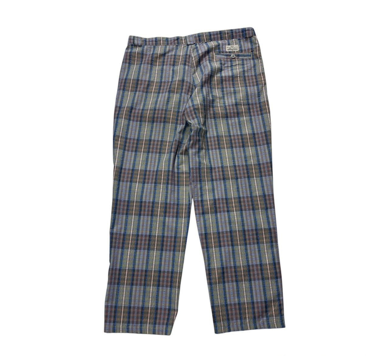 Levi's Vintage Levi’s CIVVY Street classic check seersucker pants Size US 34 / EU 50 - 2 Thumbnail