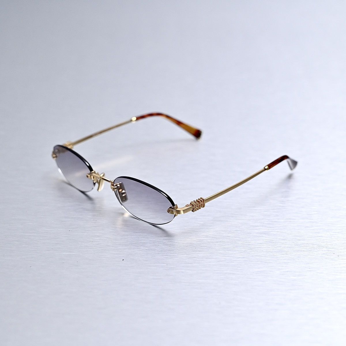 Miu Miu MIU MIU 0MU A54S 5AK04O SUNGLASSES Size ONE SIZE - 1 Thumbnail