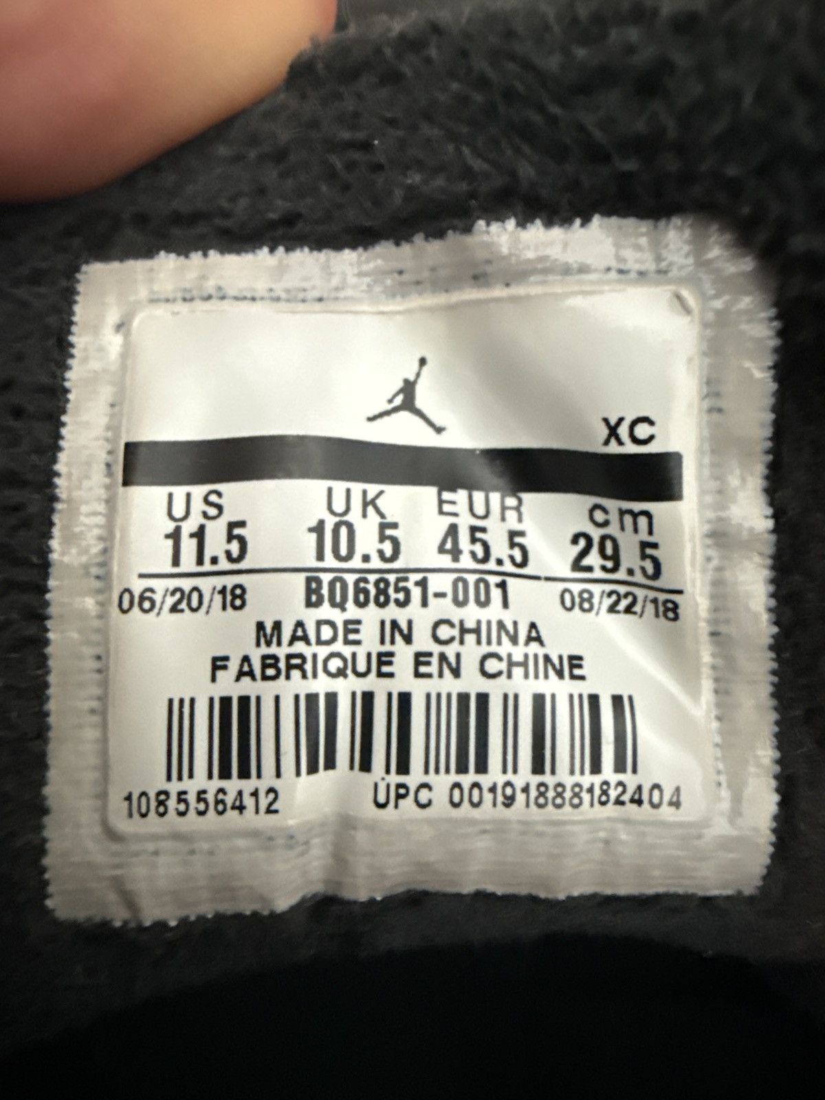 Jordan Brand Jordan 12 Winter Size US 11.5 / EU 44-45 - 7 Thumbnail