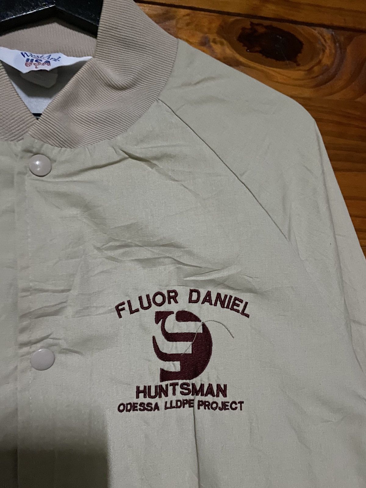 Vintage WestArk USA Fluor Daniel Huntsman Odessa LLDP Project Size US L / EU 52-54 / 3 - 8 Thumbnail