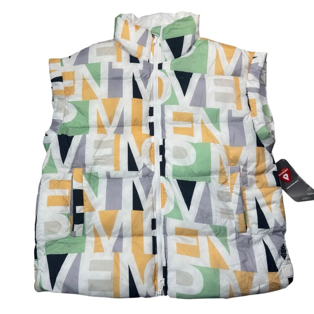 Free People NWT New Free People In A Bubble Printed Puffer Vest Size S Size S / US 4 / IT 40 - 3 Thumbnail