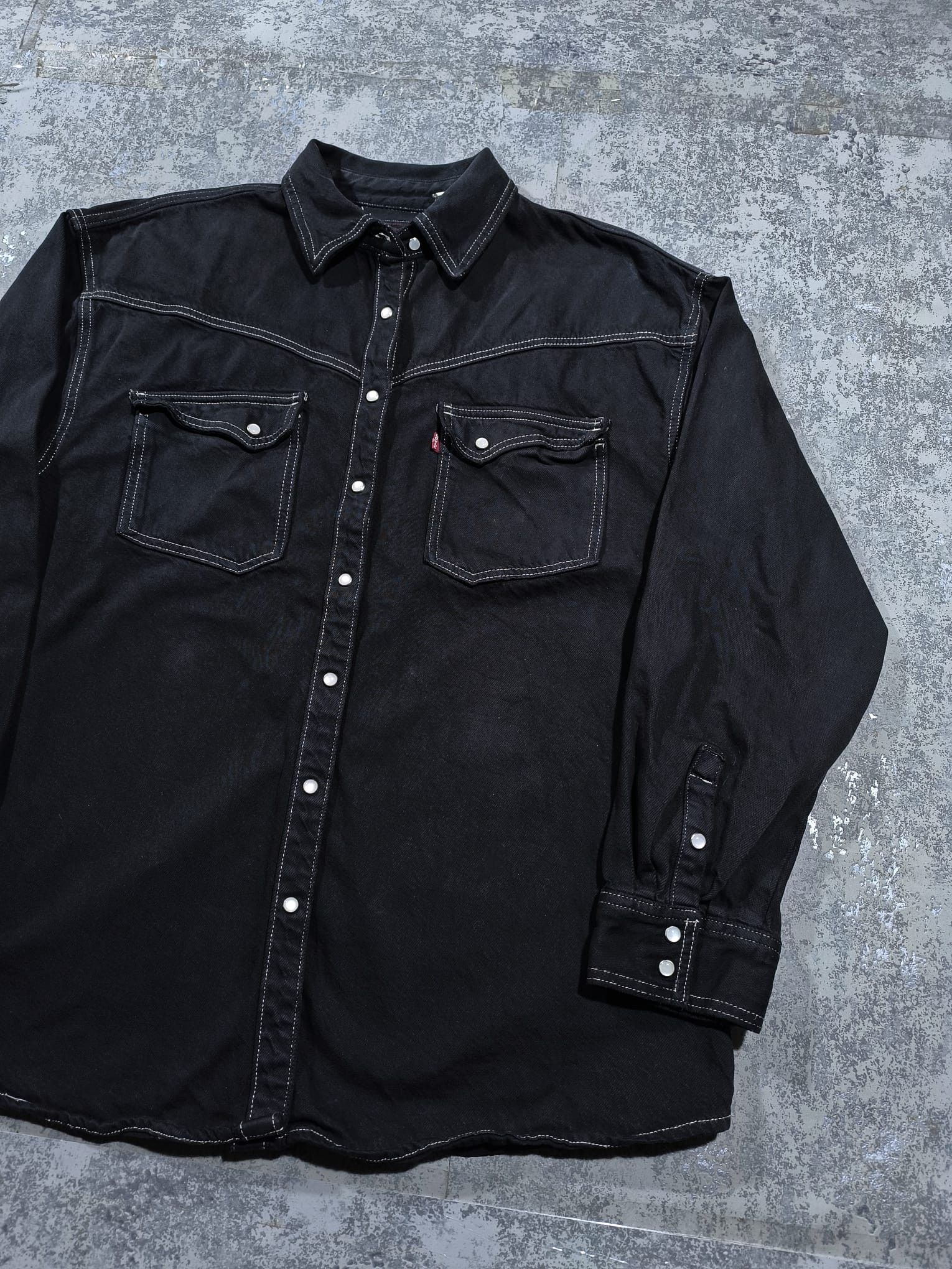 Levi's VTG levis western pear snap denim shirt heavyweight Size US M / EU 48-50 / 2 - 5 Thumbnail