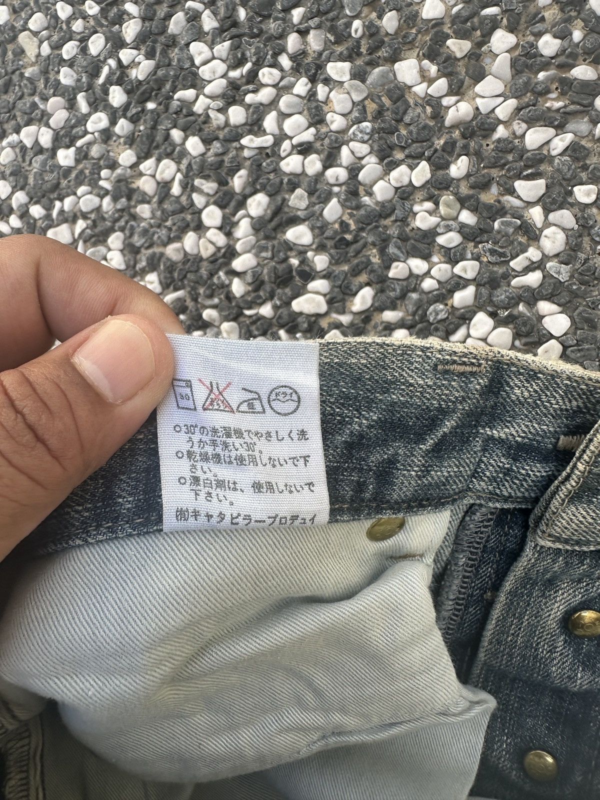 The Viridi-anne Distressed The Viridi-Anne x Monochrome Denim Jeans Size US 33 - 20 Thumbnail