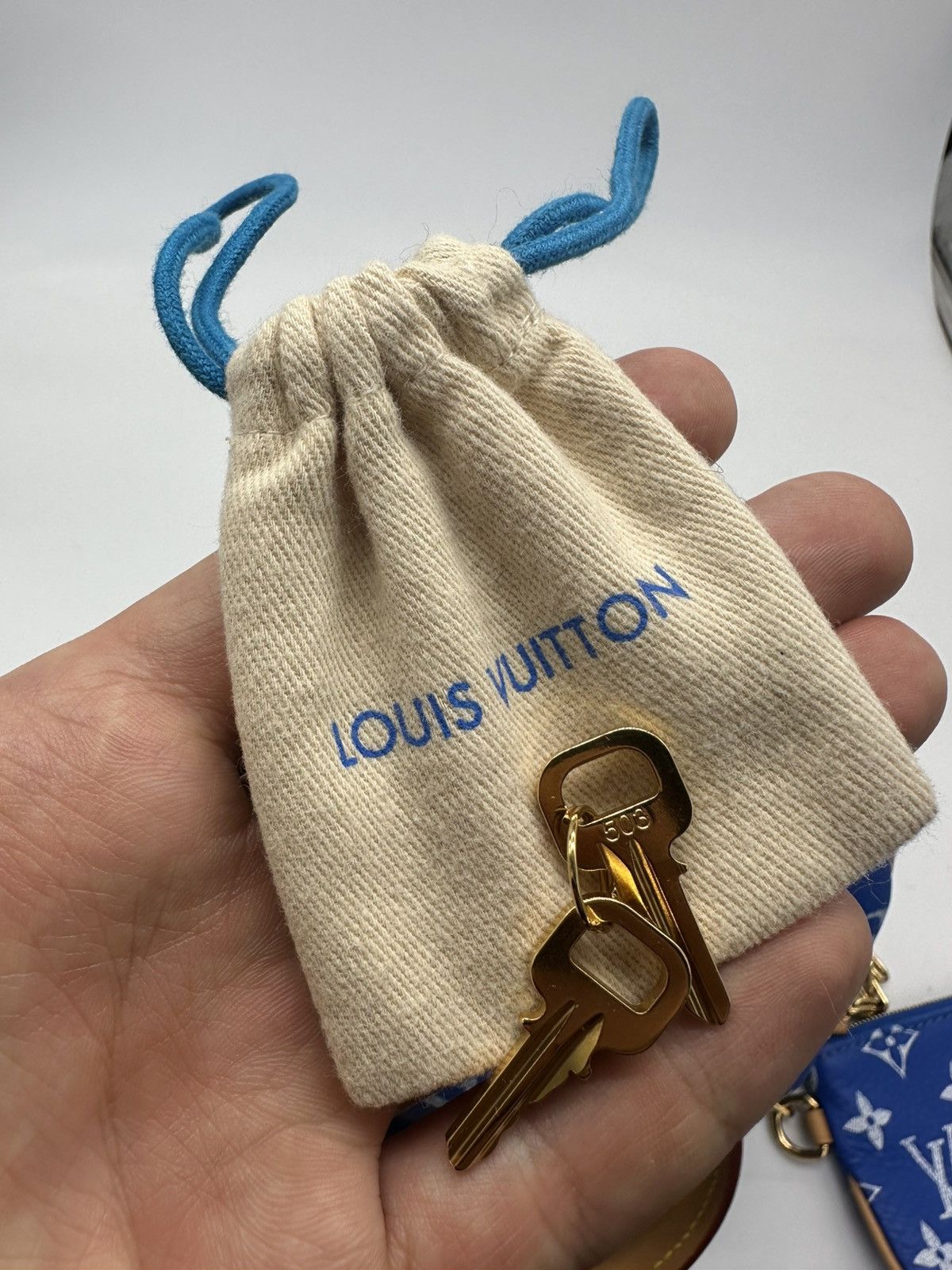 Louis Vuitton Louis Vuitton Speedy P9 25 Blue – Pharrell 1st LV Collection Size ONE SIZE - 9 Thumbnail