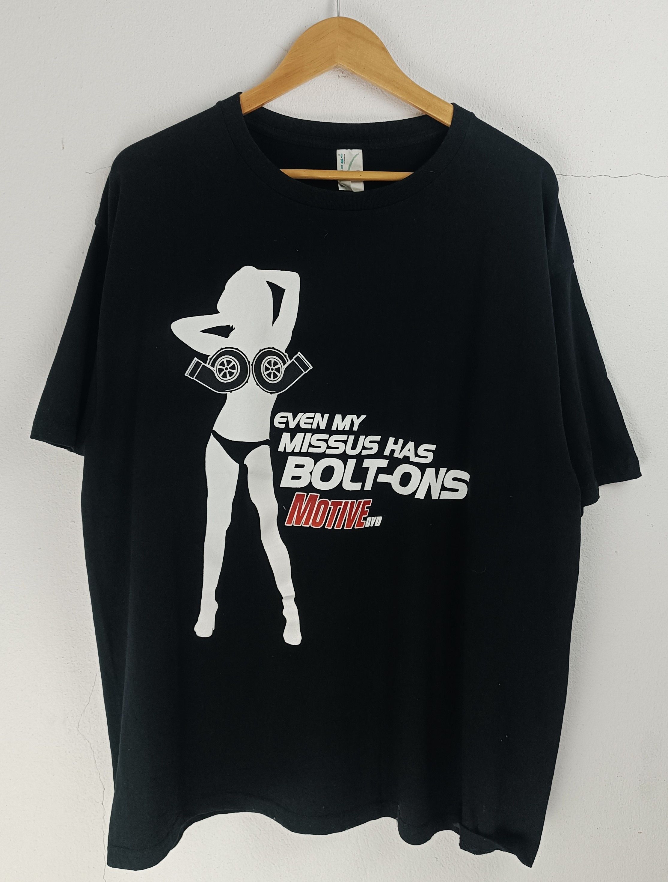 Vintage VINTAGE BOLT ON MOTIVE DVD CAR RACING NASCAR PARODY FUNNY T Size US XL / EU 56 / 4 - 3 Thumbnail