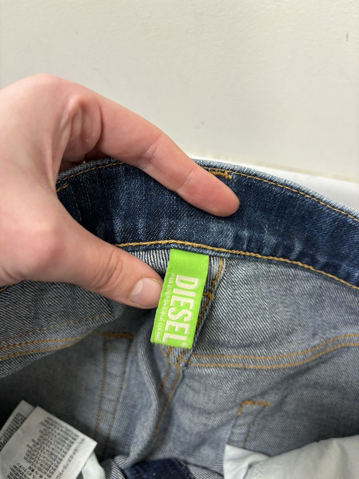 Diesel Diesel D-Strukt Slim Stretch NWT Avant Garde Denim Jeans Size US 29 - 11 Thumbnail