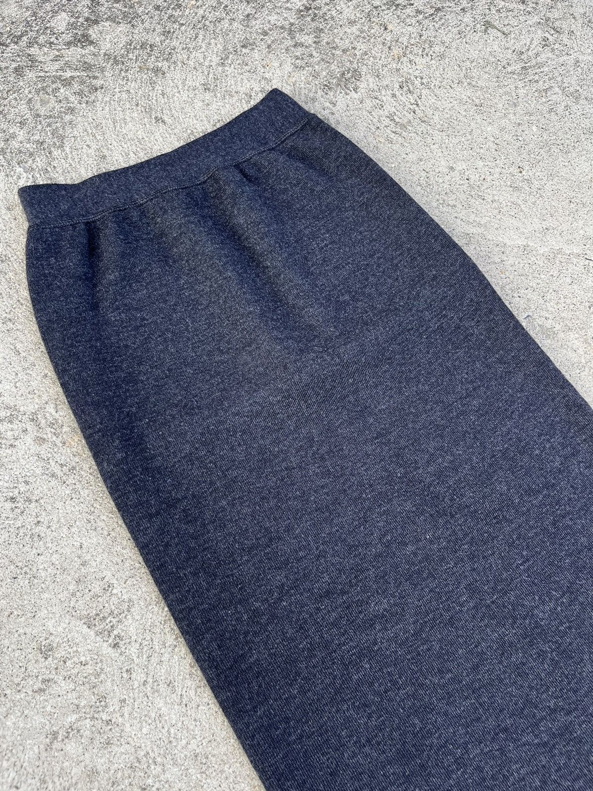 Jean Paul Gaultier × Vintage Vintage 90’s Jean Paul Gaultier Big Pockets Wool Midi Skirt Size 28" / US 6 / IT 42 - 14 Thumbnail