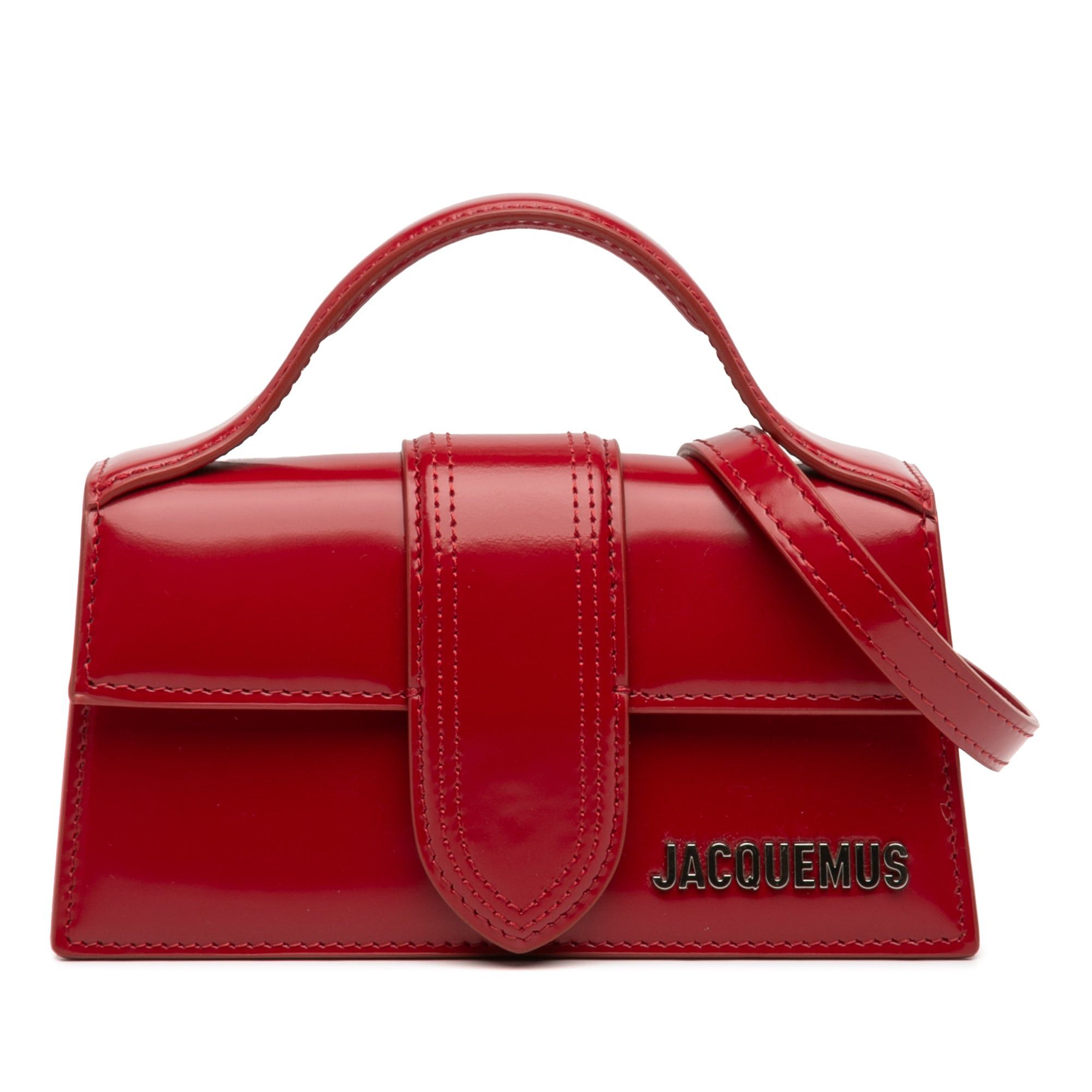 Jacquemus Mini Patent Le Bambino in Red, Women's