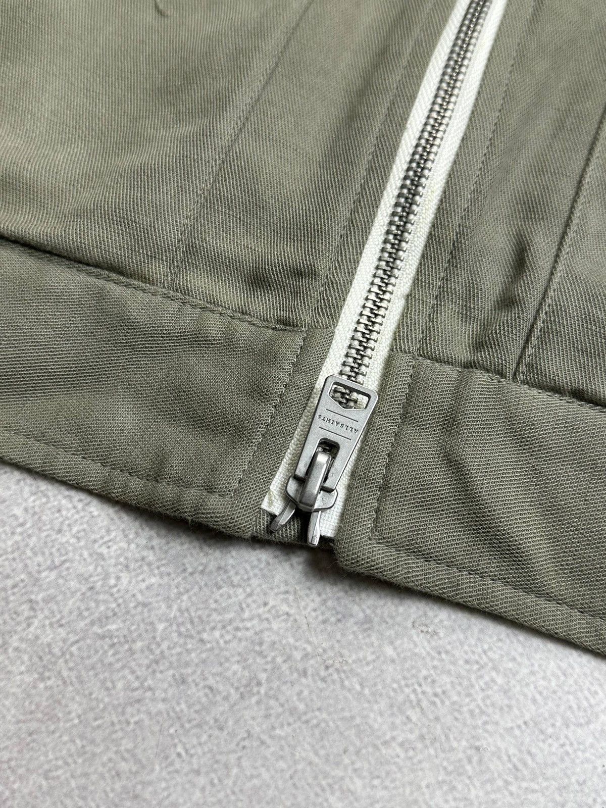 Allsaints Vintage Allsaints Cotton Mens Zip Jacket Old Money L Size US L / EU 52-54 / 3 - 3 Thumbnail