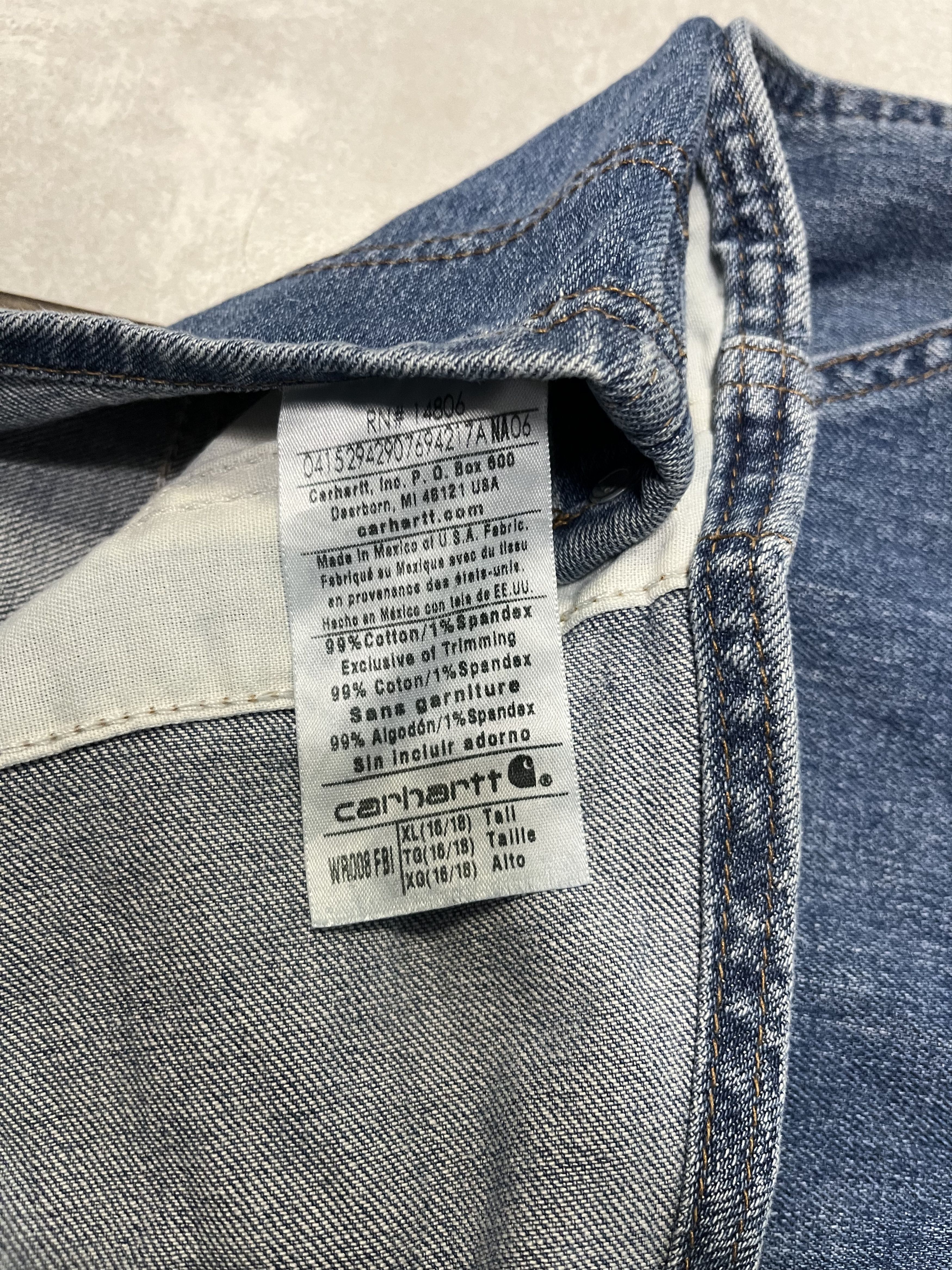 Carhartt Overalls Carhartt Denim Pants XL Size US 42 / EU 58 - 5 Thumbnail