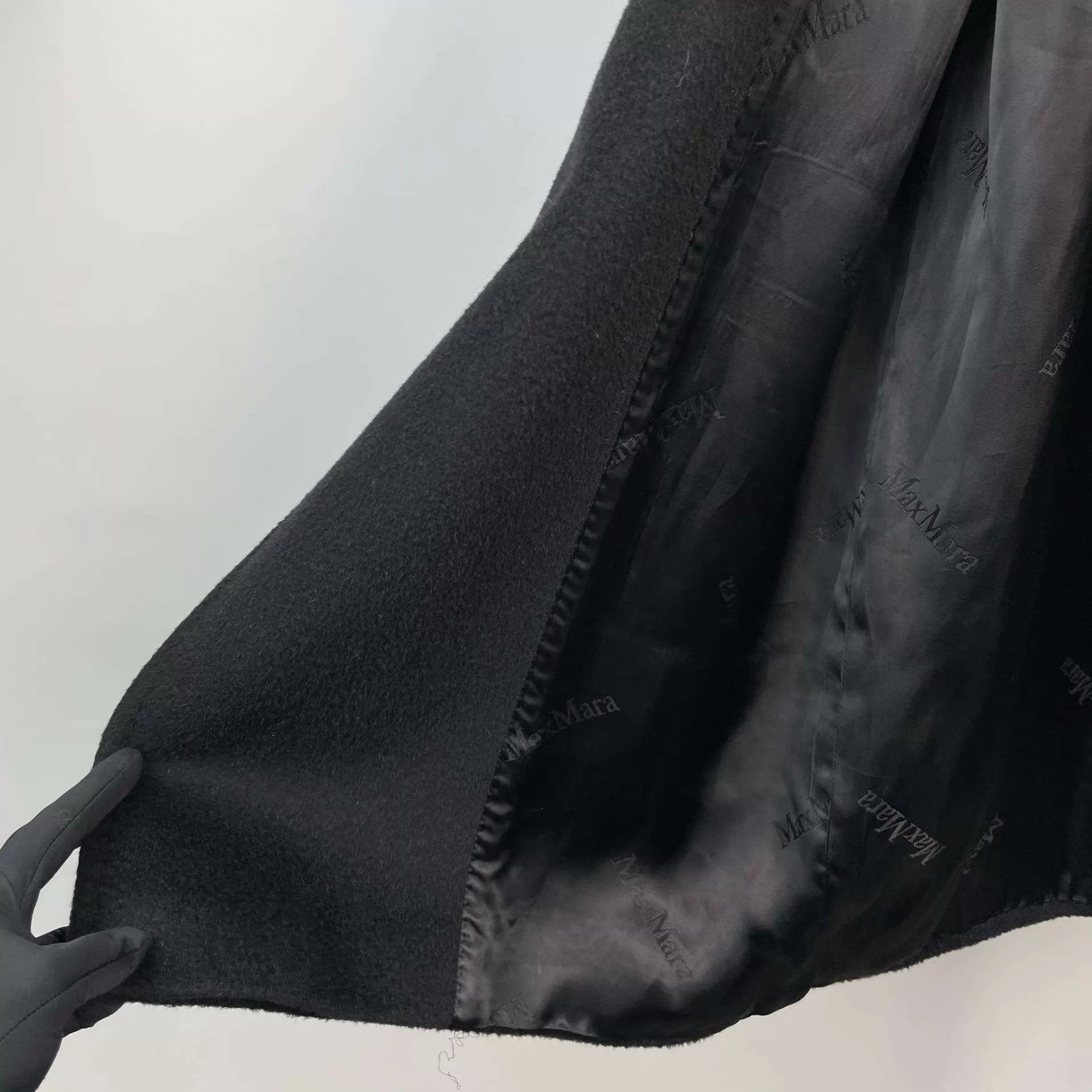 Max Mara maxmara overcoat black 97 New Size XS / US 0-2 / IT 36-38 - 9 Thumbnail
