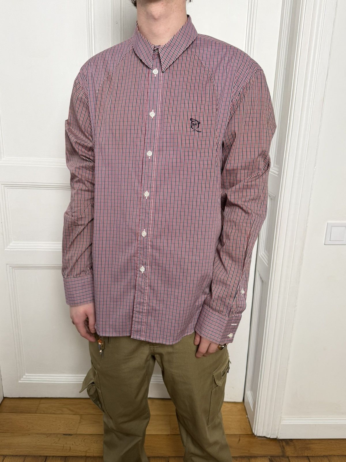 Alexander McQueen Alexander Mqueen vintage 2008 mcqueen check shirt Size US XL / EU 56 / 4 - 1 Thumbnail