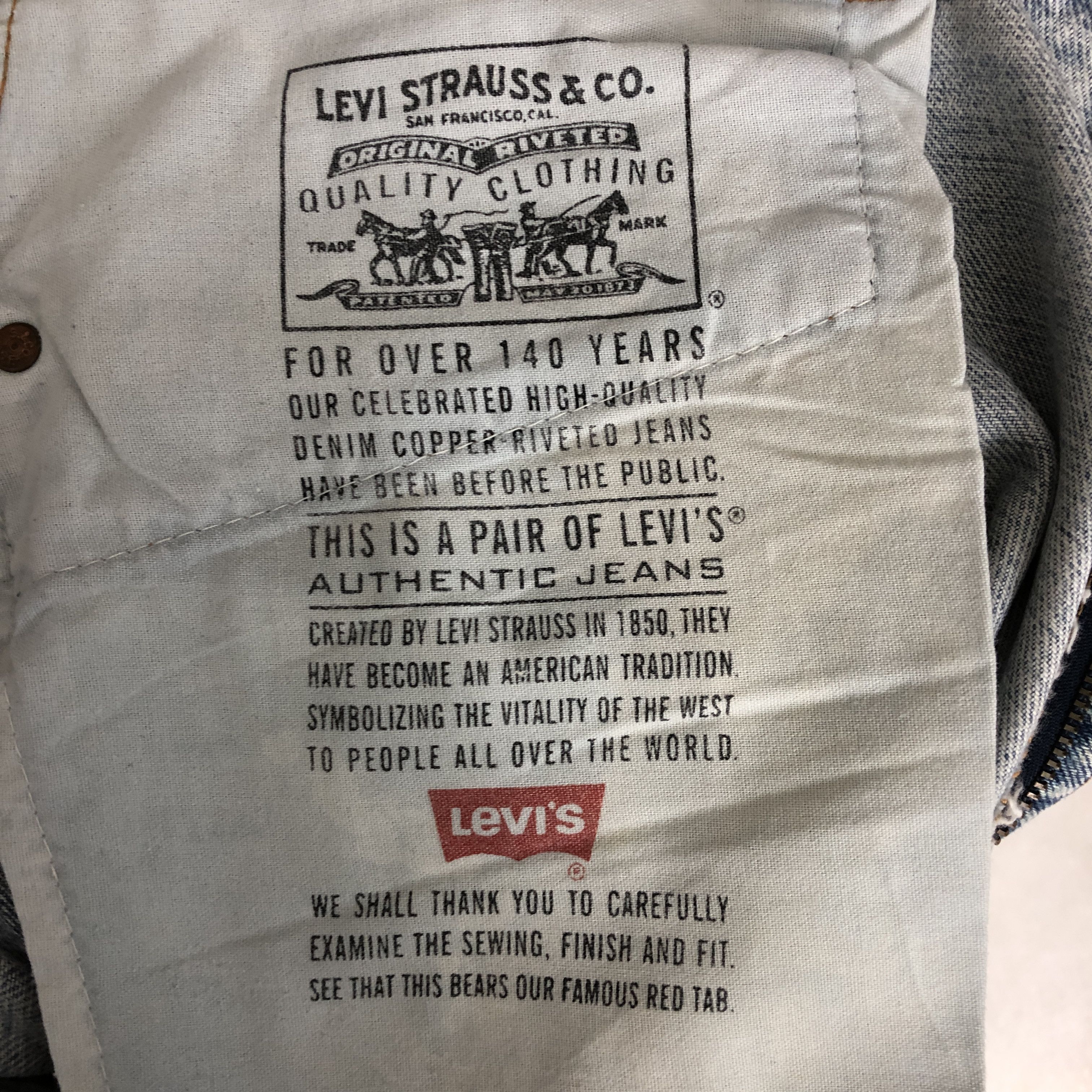 Levi's Vintage Levis Light Wash Jeans Levi's Ripped Faded Denim Size US 36 / EU 52 - 12 Thumbnail