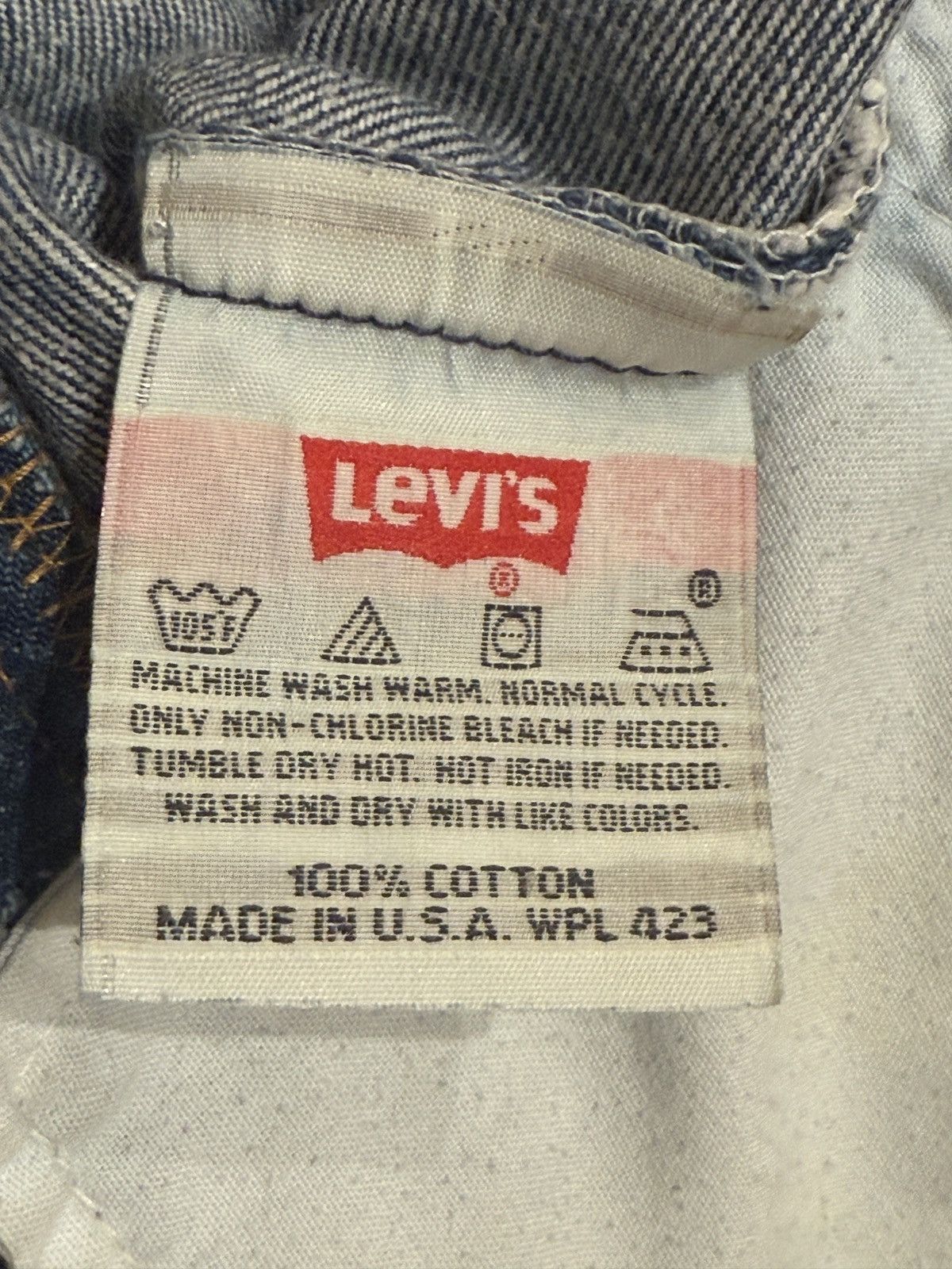 Levi's 1990s Levis 501 Size US 32 / EU 48 - 6 Thumbnail