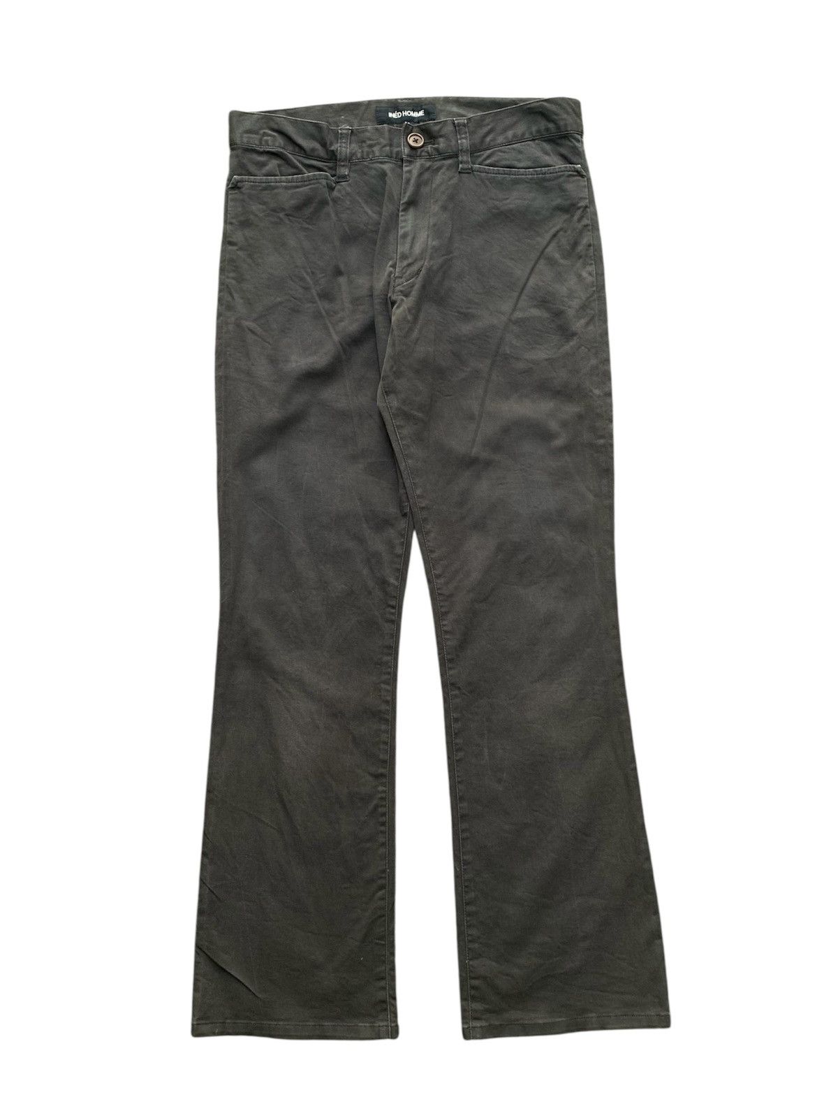 Yohji Yamamoto Vintage Ined Homme Yohji Yamamoto Flare Pants Size US 30 / EU 46 - 1 Thumbnail