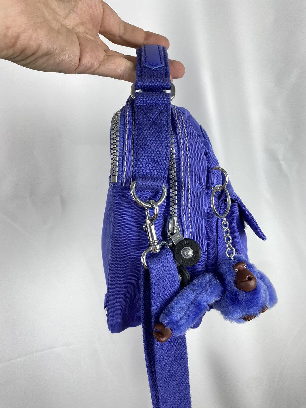 Designer × Vintage Kipling CANDY Small Handbag (Convertible to Backpack) Size ONE SIZE - 4 Thumbnail