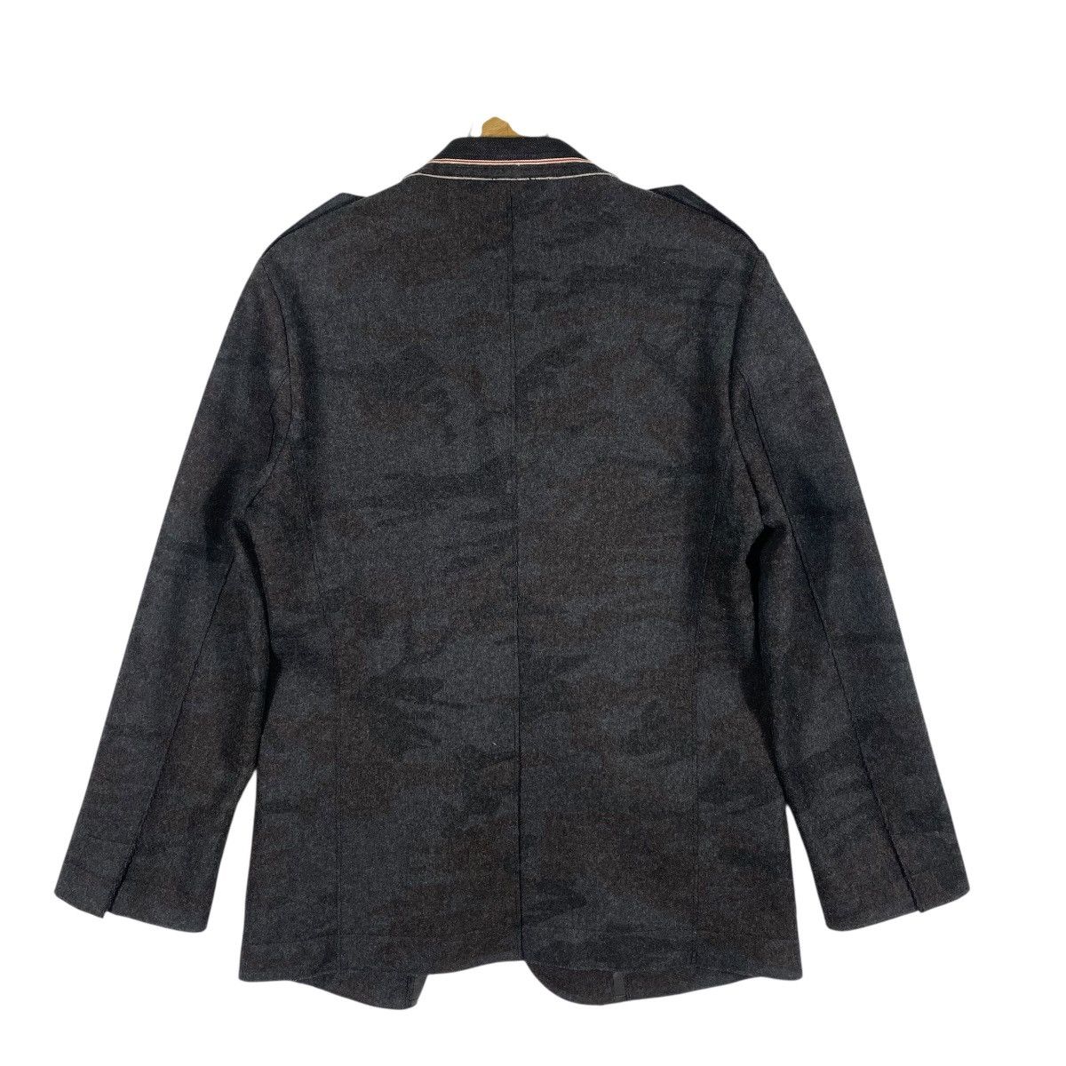 Emporio Armani Emporio Armani Camouflage Wool Blazer Jacket 46 Size EU Size 46R - 12 Thumbnail