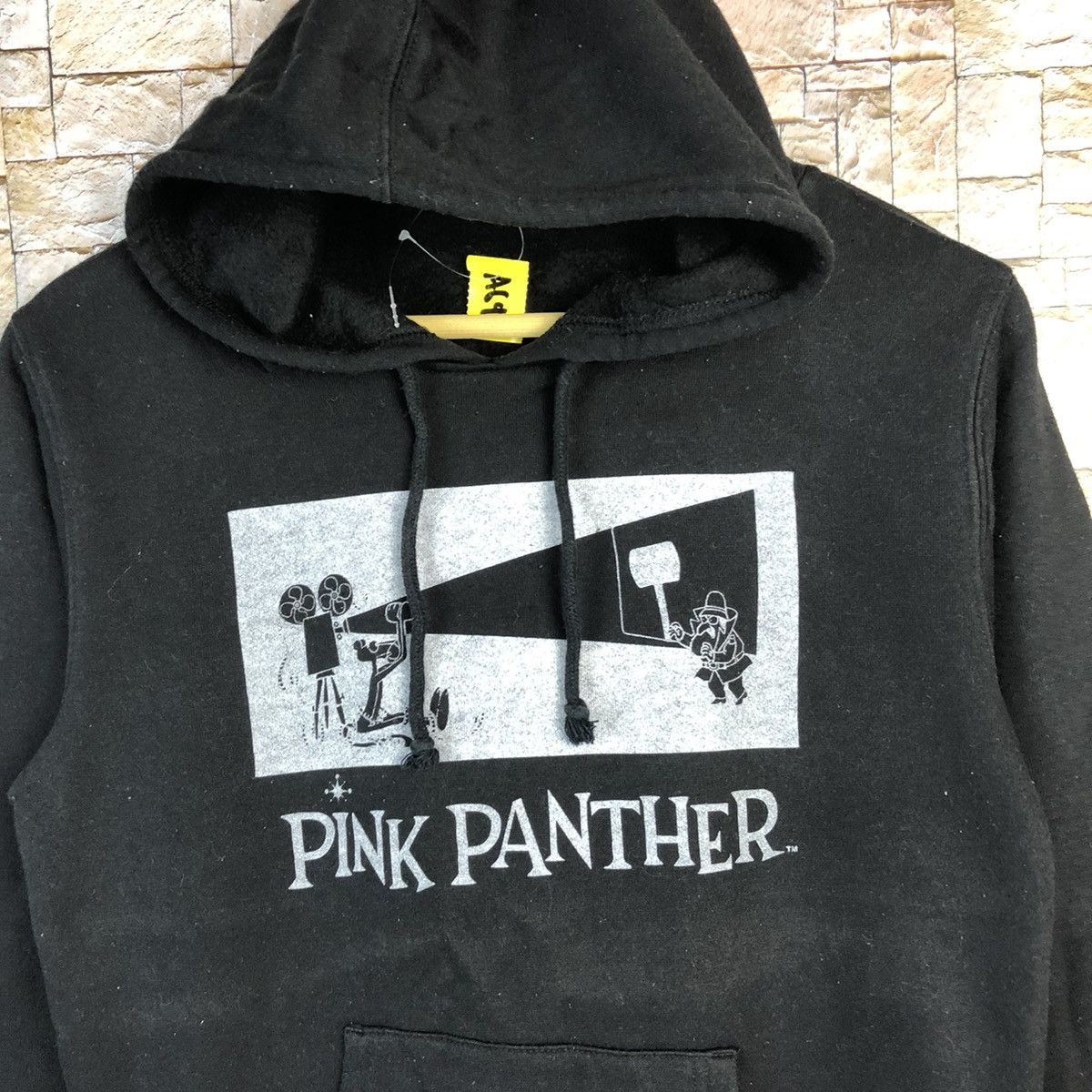 Cartoon Network Pink Panther vintage Black Hoodie #A699 Size S / US 4 / IT 40 - 5 Thumbnail