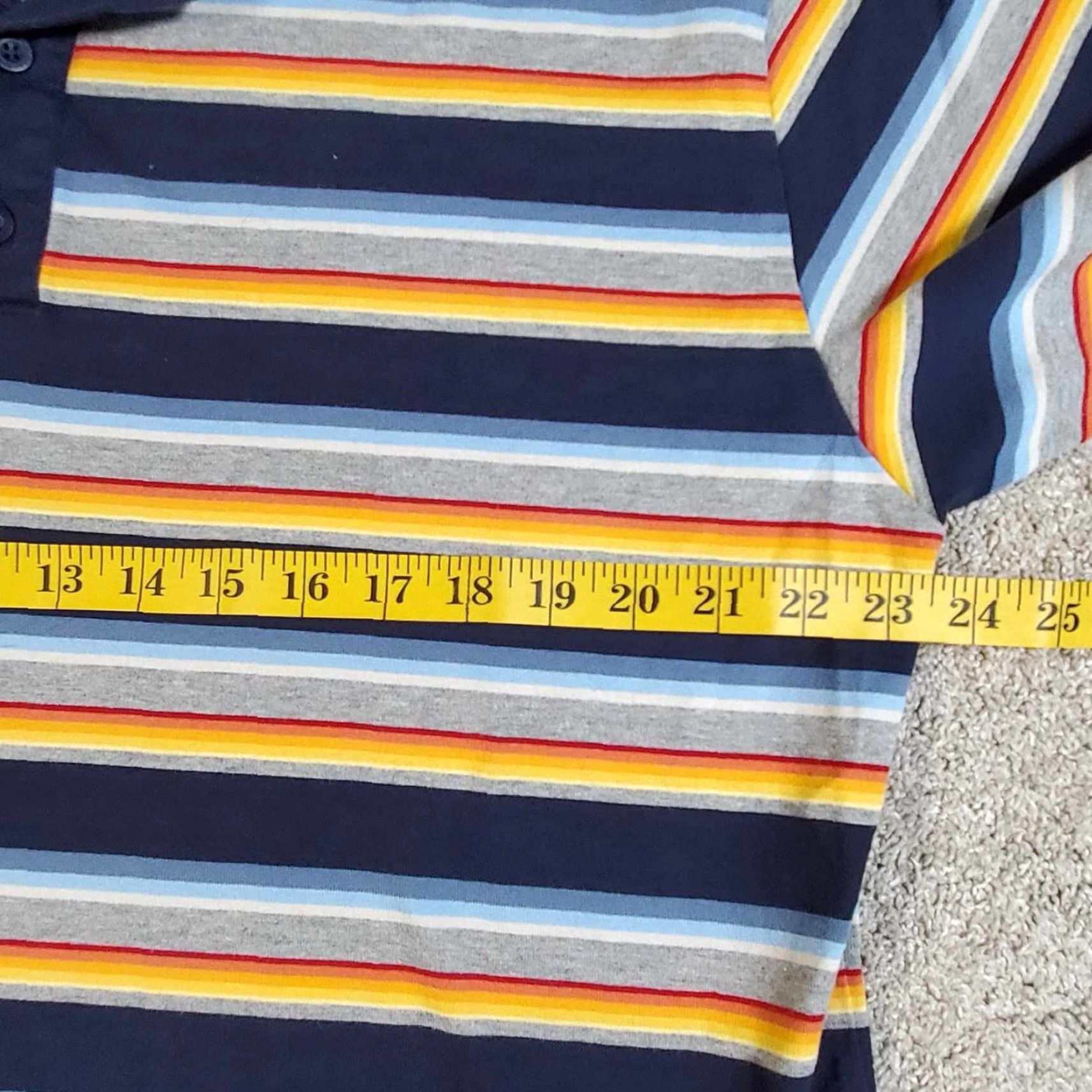 Vintage Y2K Kirra Polo Shirt Mens XL Striped Short Sleeve Casual Cotton Skate Surf Polo Size US XL / EU 56 / 4 - 4 Thumbnail