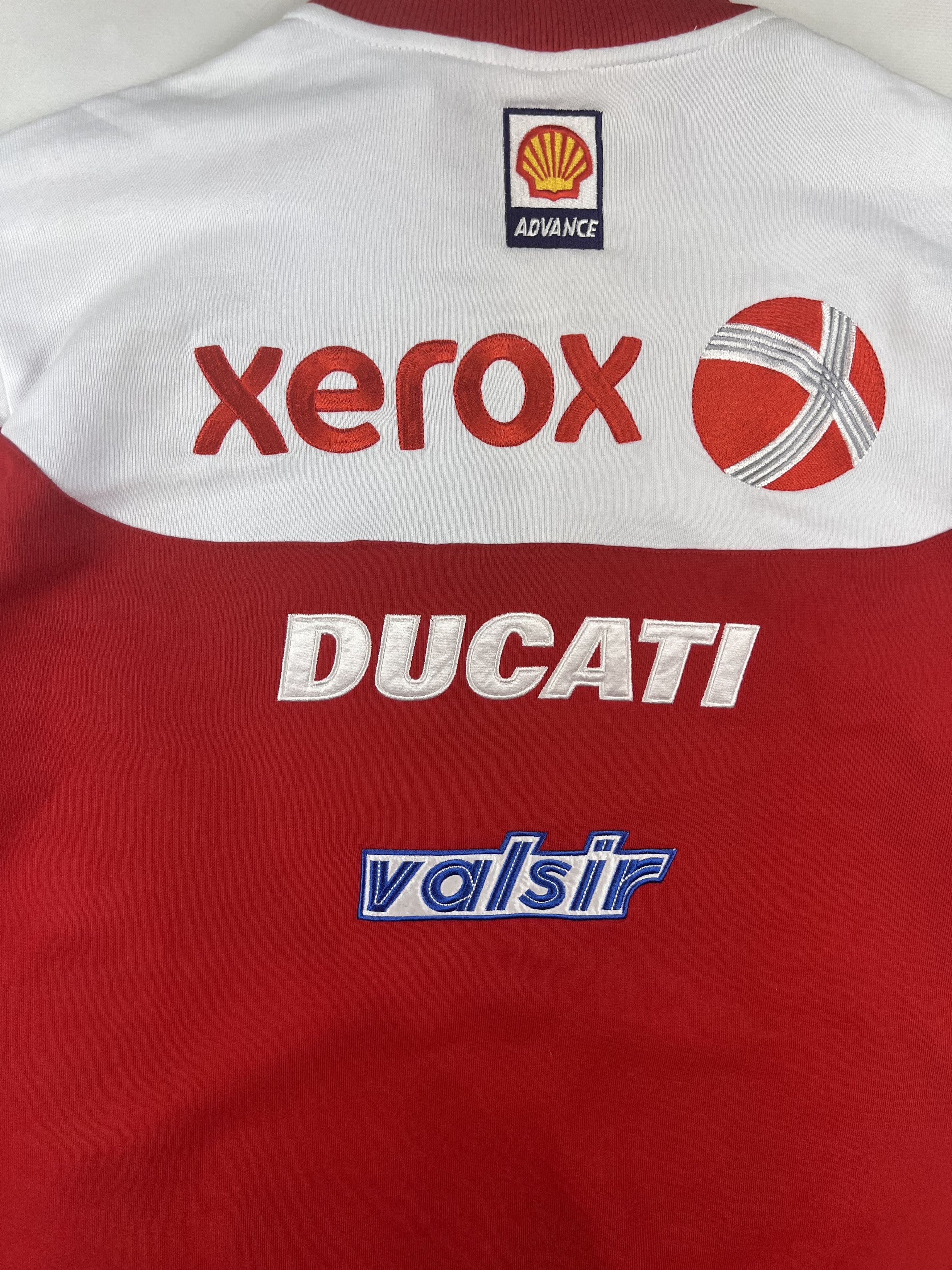Ducati × Vintage Vintage Ducati Half Zip Sweatshirt XL Size US XL / EU 56 / 4 - 7 Thumbnail