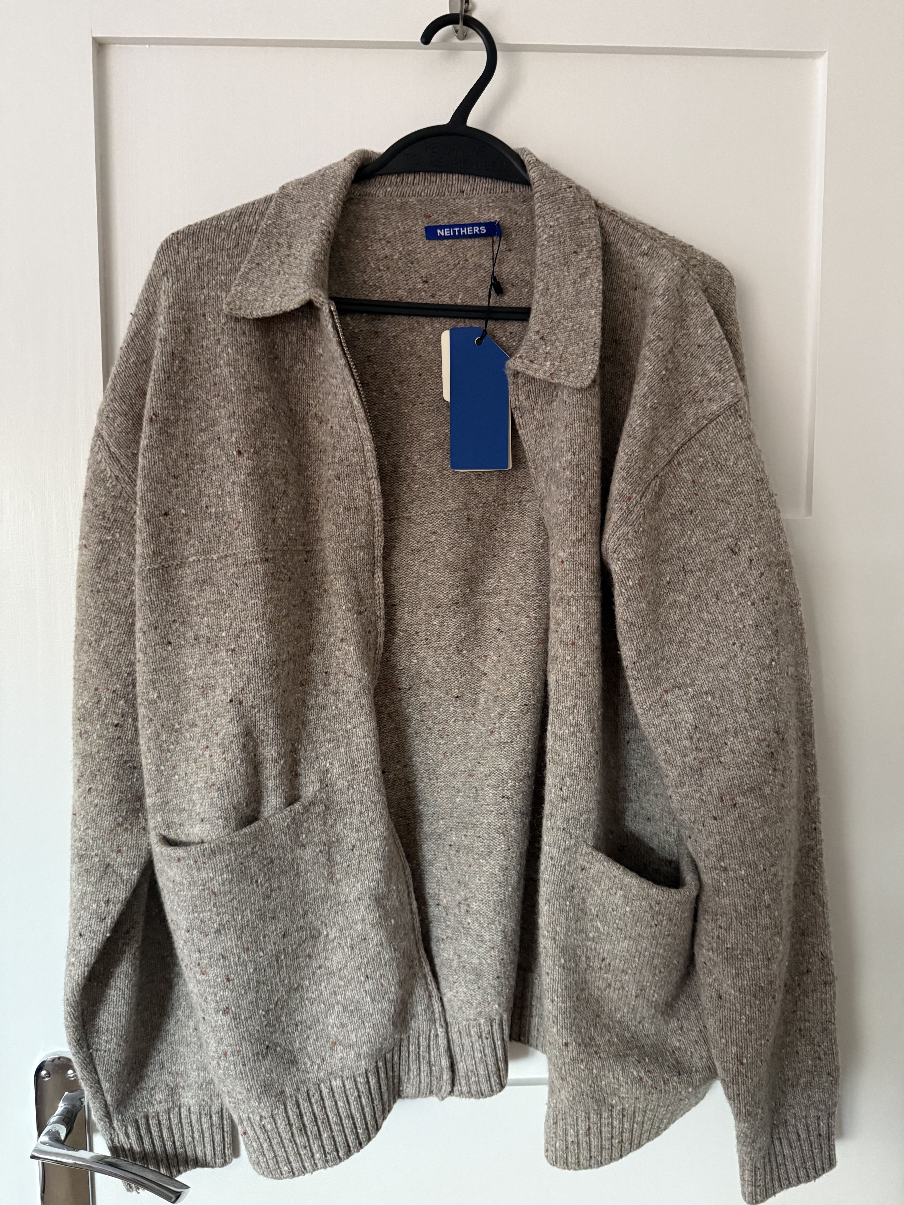 Other Neithers - Gardener Collar Neck Cardigan (Peanut) Size US M / EU 48-50 / 2 - 3 Thumbnail