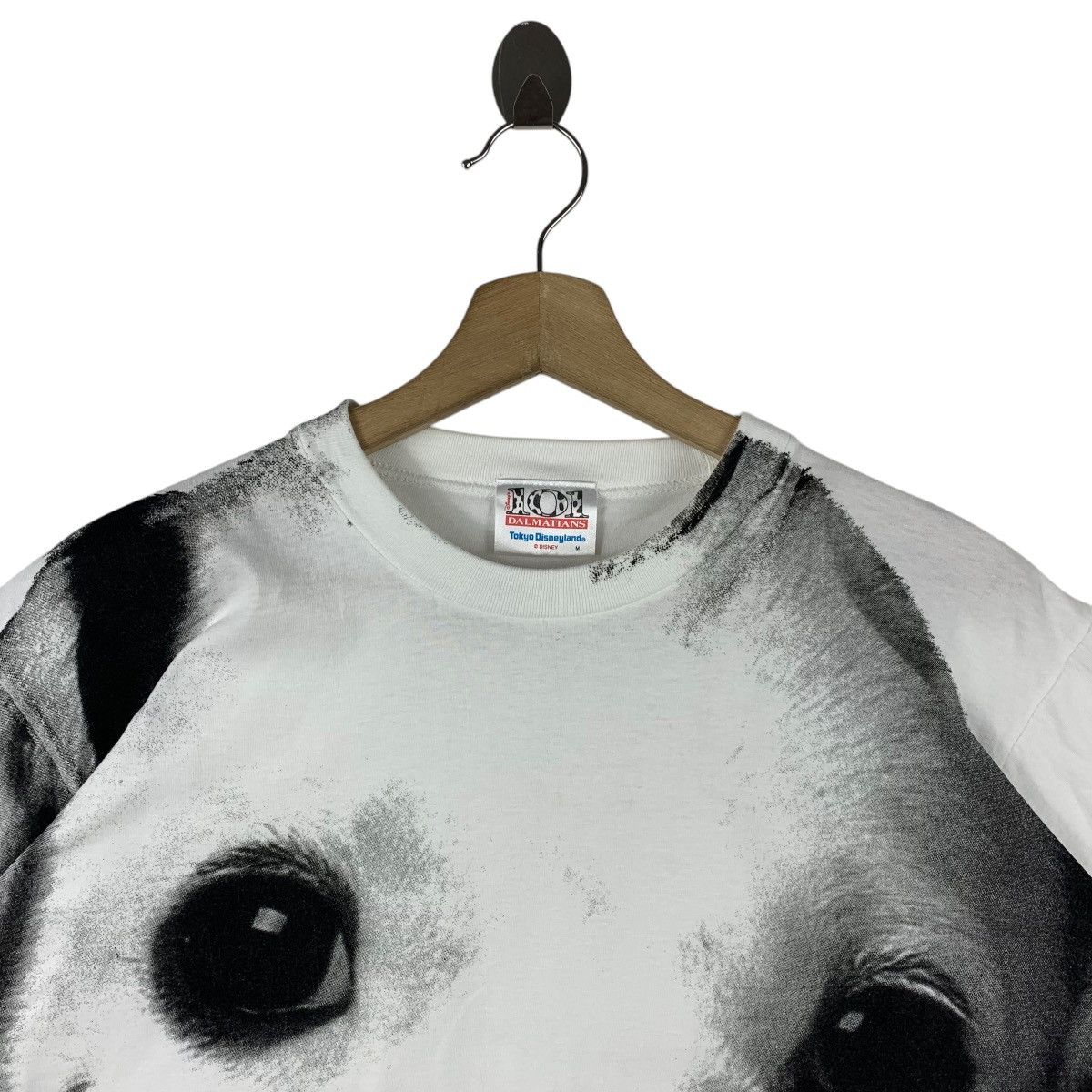 Vintage Vintage 101 DALMANTION overprint dog printed tee Size US M / EU 48-50 / 2 - 2 Thumbnail