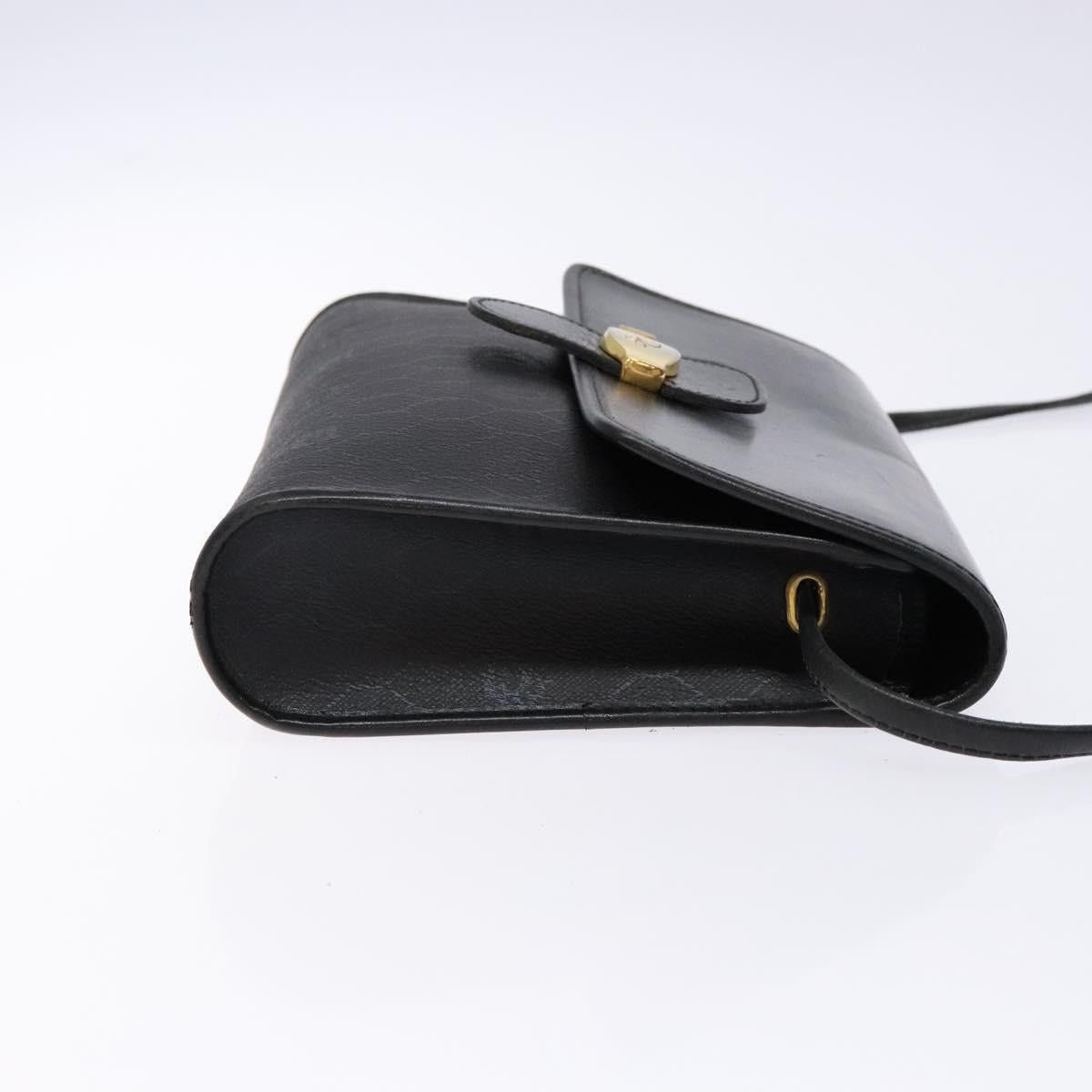 Dior DIOR Honeycomb Canvas Shoulder Bag Pvc Black Gold Size ONE SIZE - 4 Thumbnail