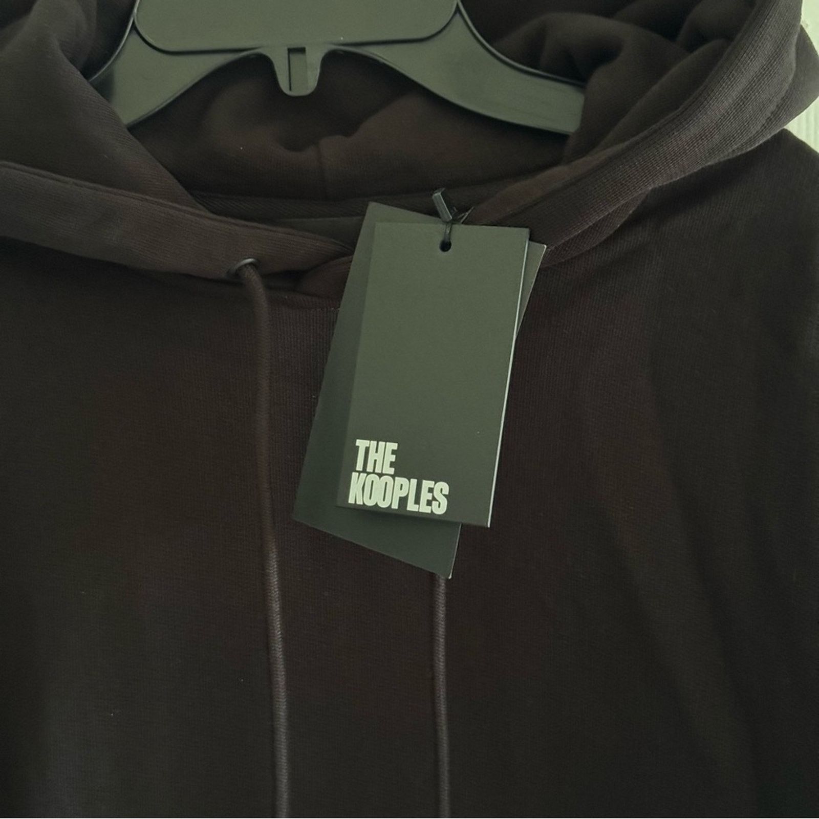 The Kooples NWT! The KOOPLES Black Hoodie Rhinestones Size 1, Authentic Size S / US 4 / IT 40 - 6 Thumbnail