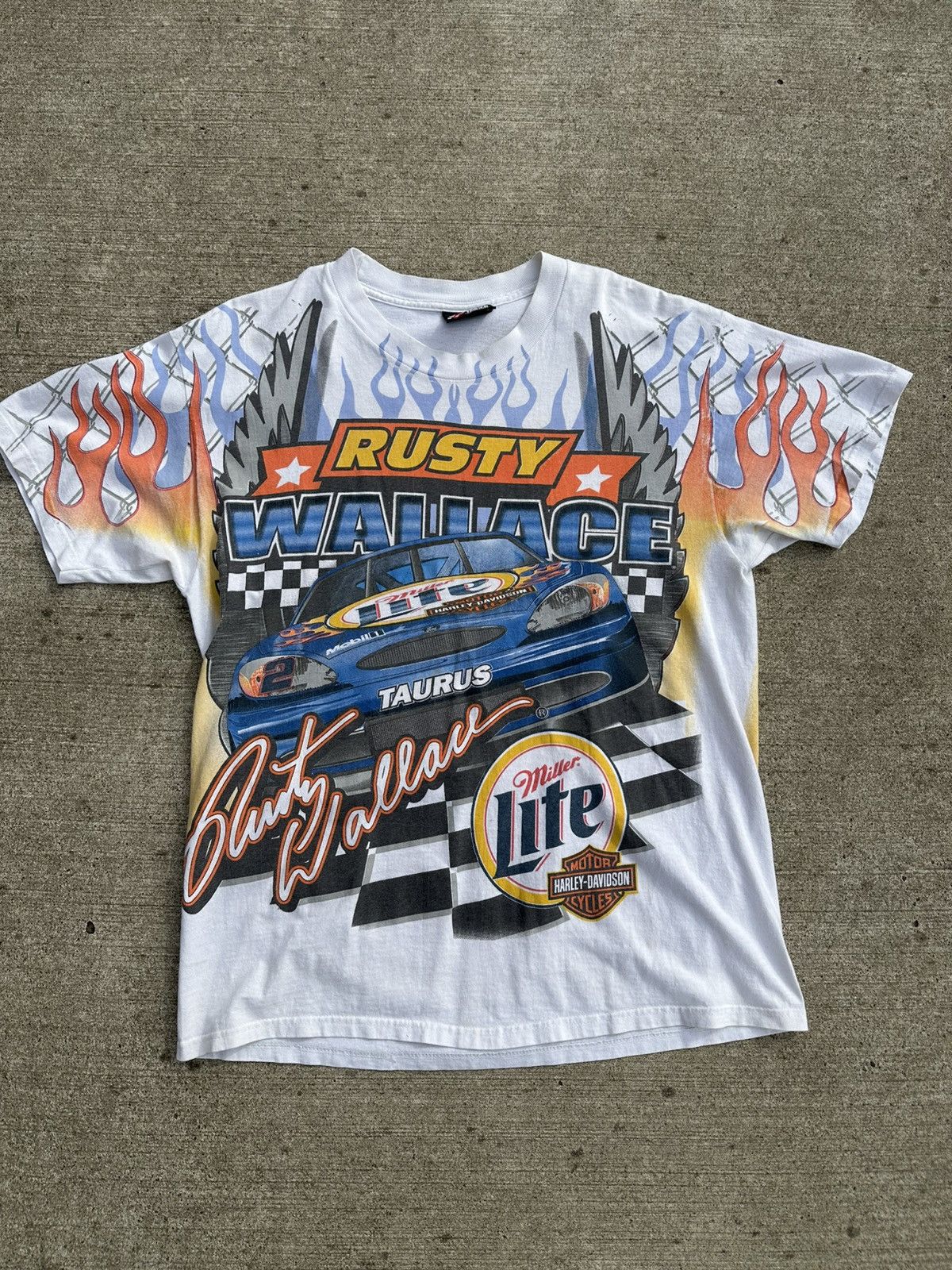 NASCAR Nascar Harley Davidson Shirt Size US M / EU 48-50 / 2 - 1 Thumbnail